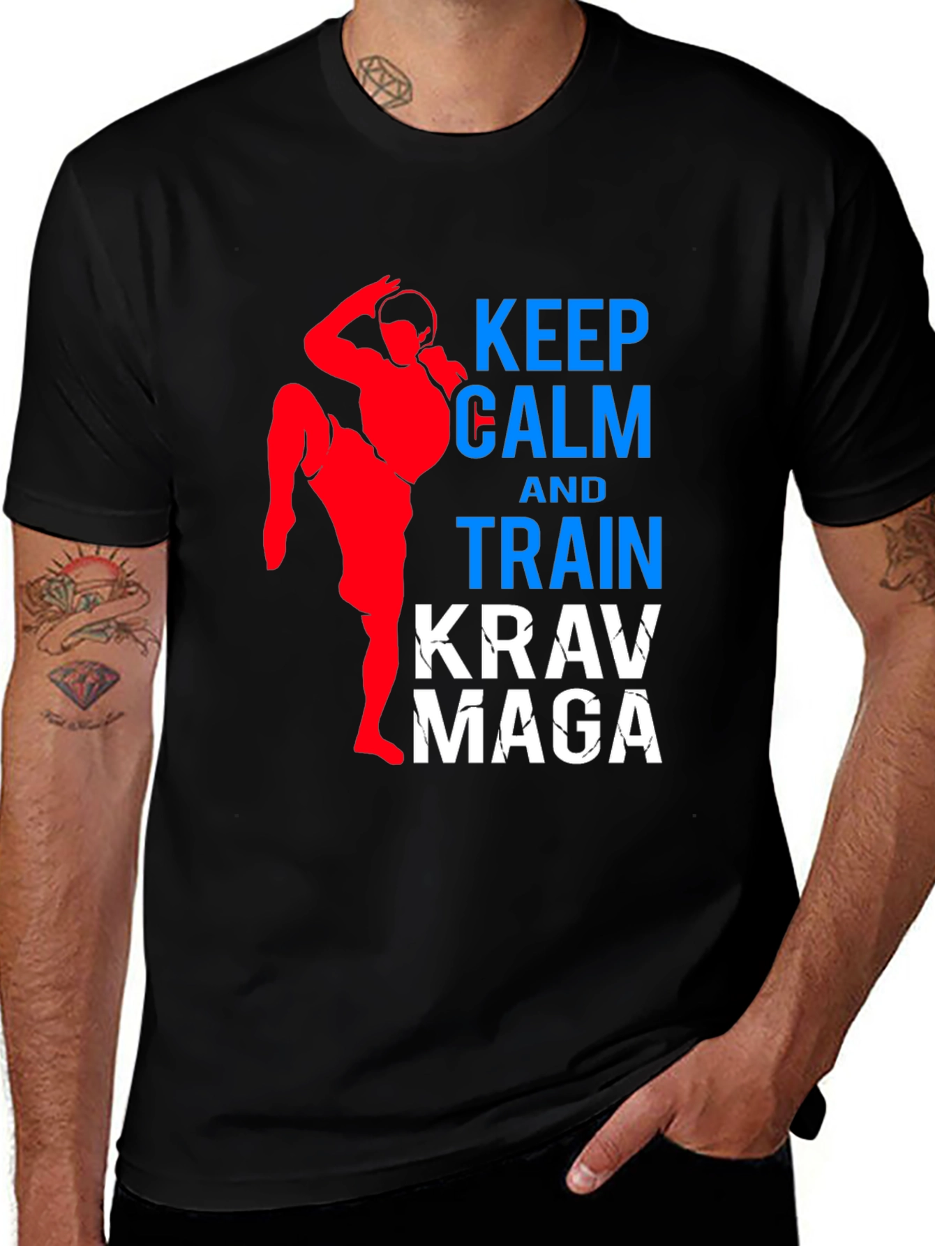 Keep Calm & Train Krav Maga T-Shirt