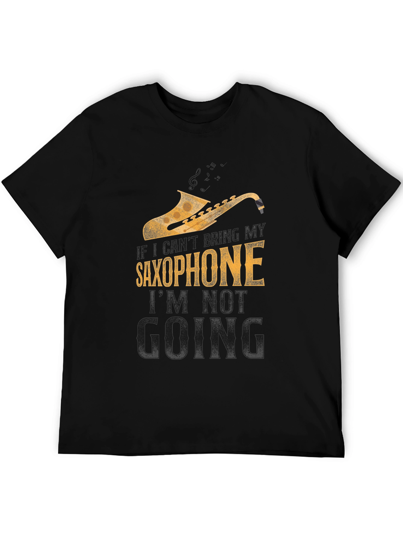 Saxophone Lover Graphic Tee - Music Humor T-Shirt