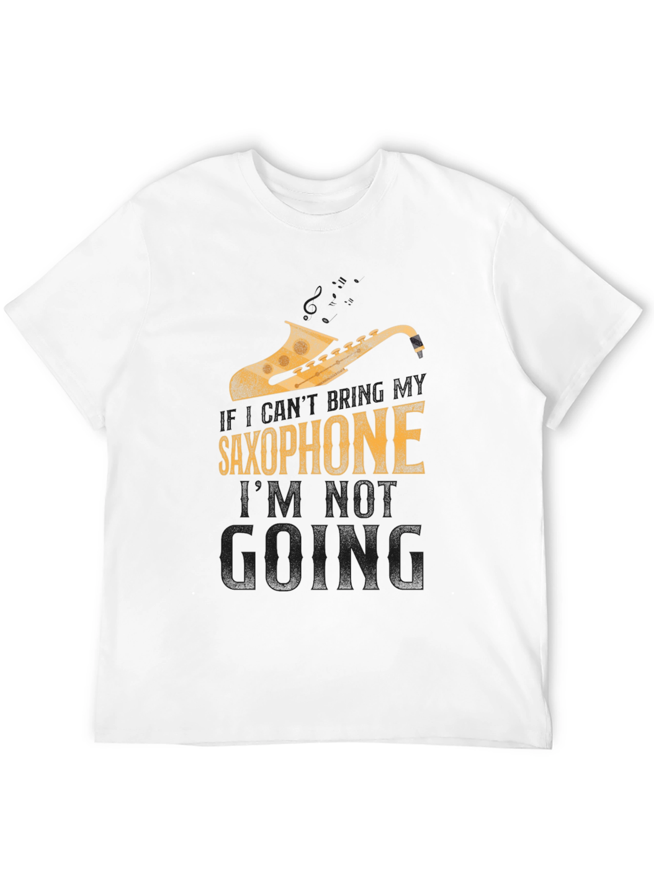 Saxophone Lover Graphic Tee - Music Humor T-Shirt