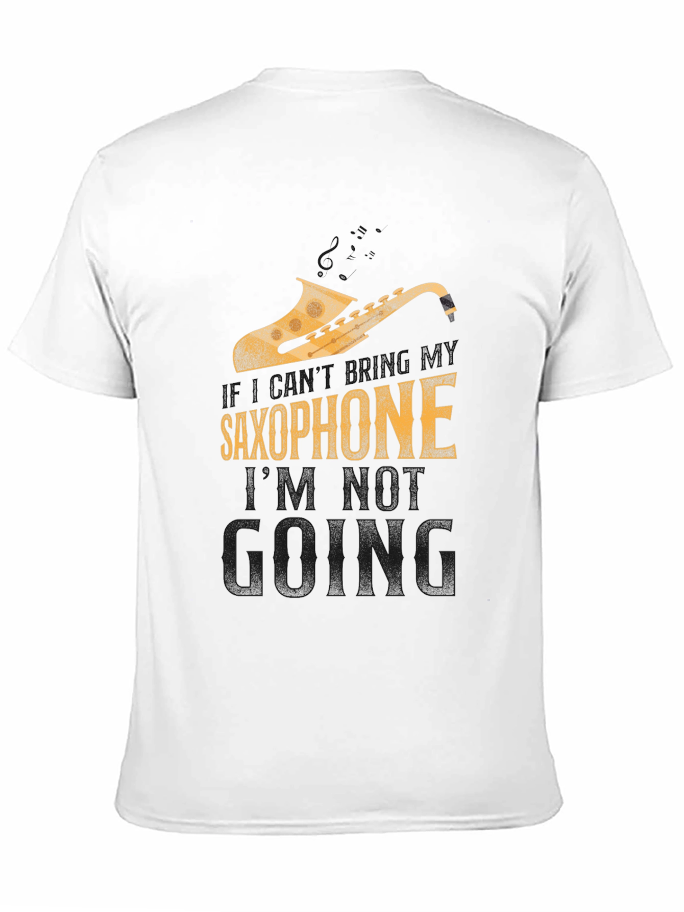 Saxophone Lover Graphic Tee - Music Humor T-Shirt
