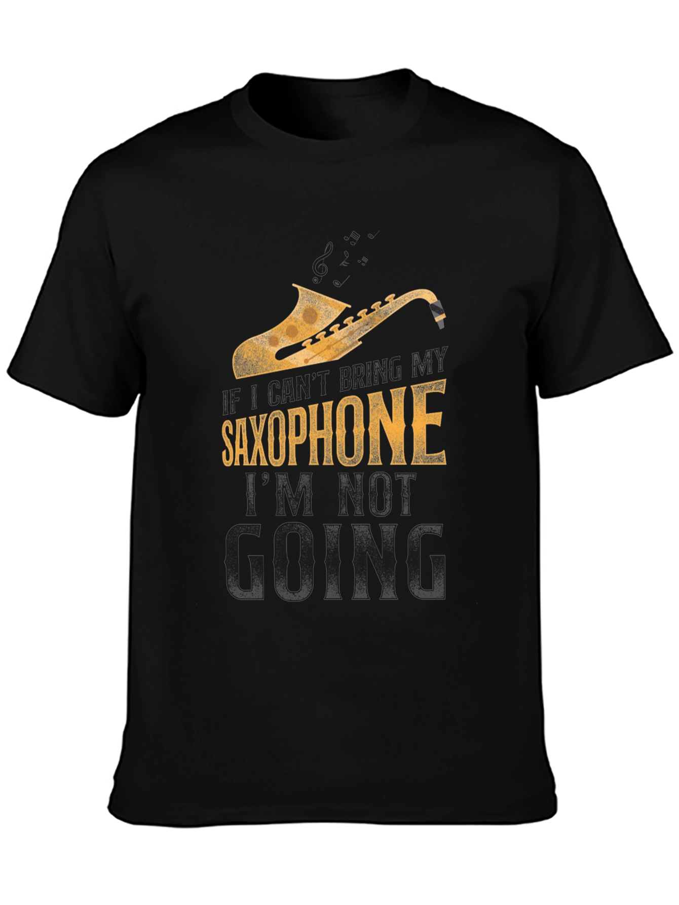 Saxophone Lover Graphic Tee - Music Humor T-Shirt