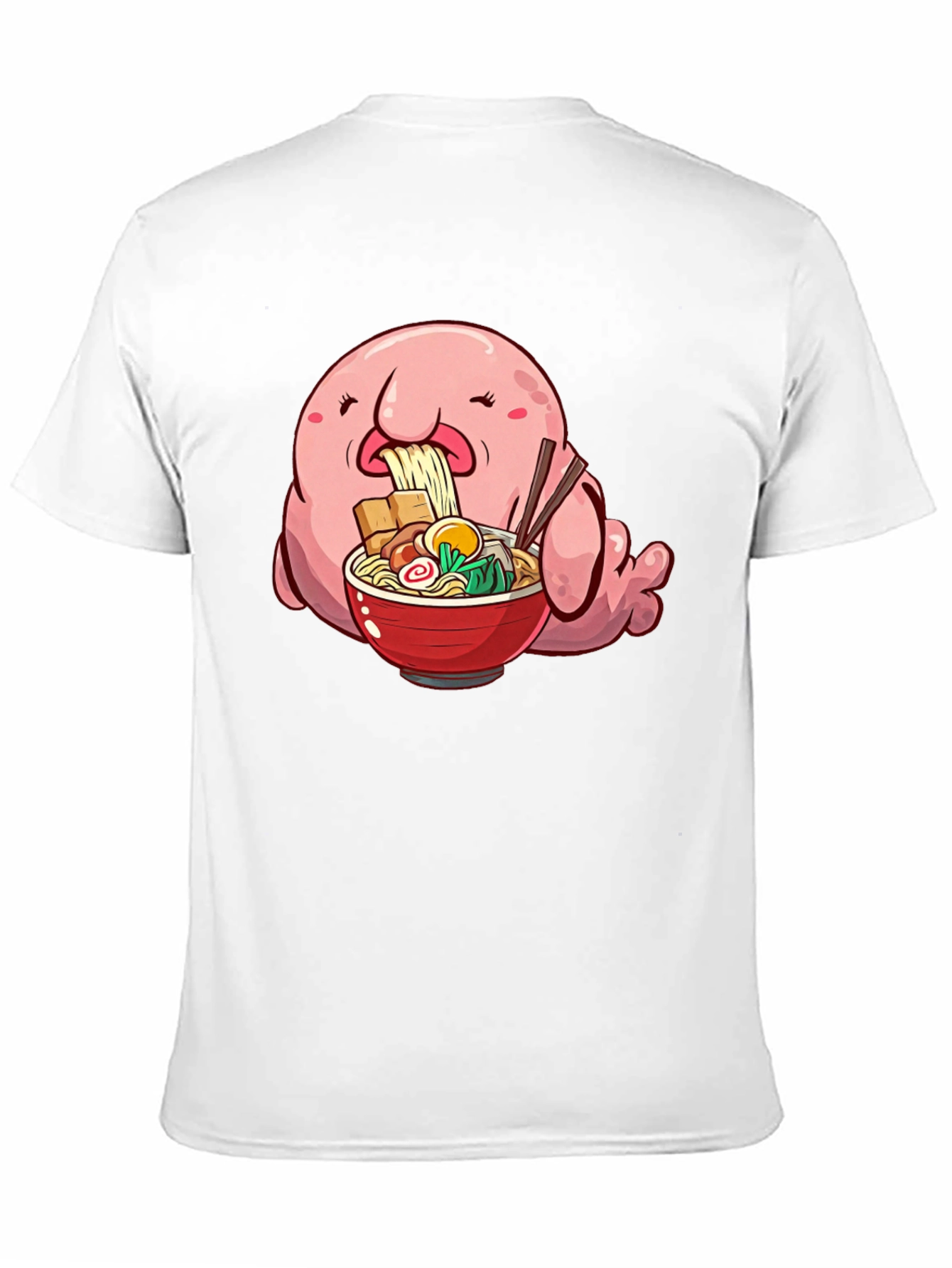 Blobfish Ramen T-Shirt - Unique Graphic Tee