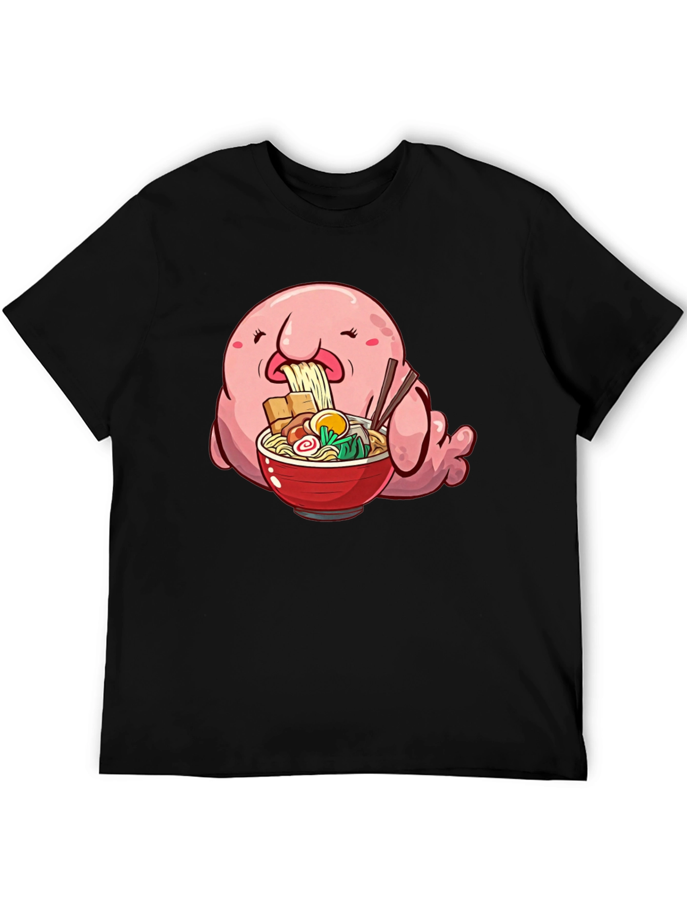Blobfish Ramen T-Shirt - Unique Graphic Tee