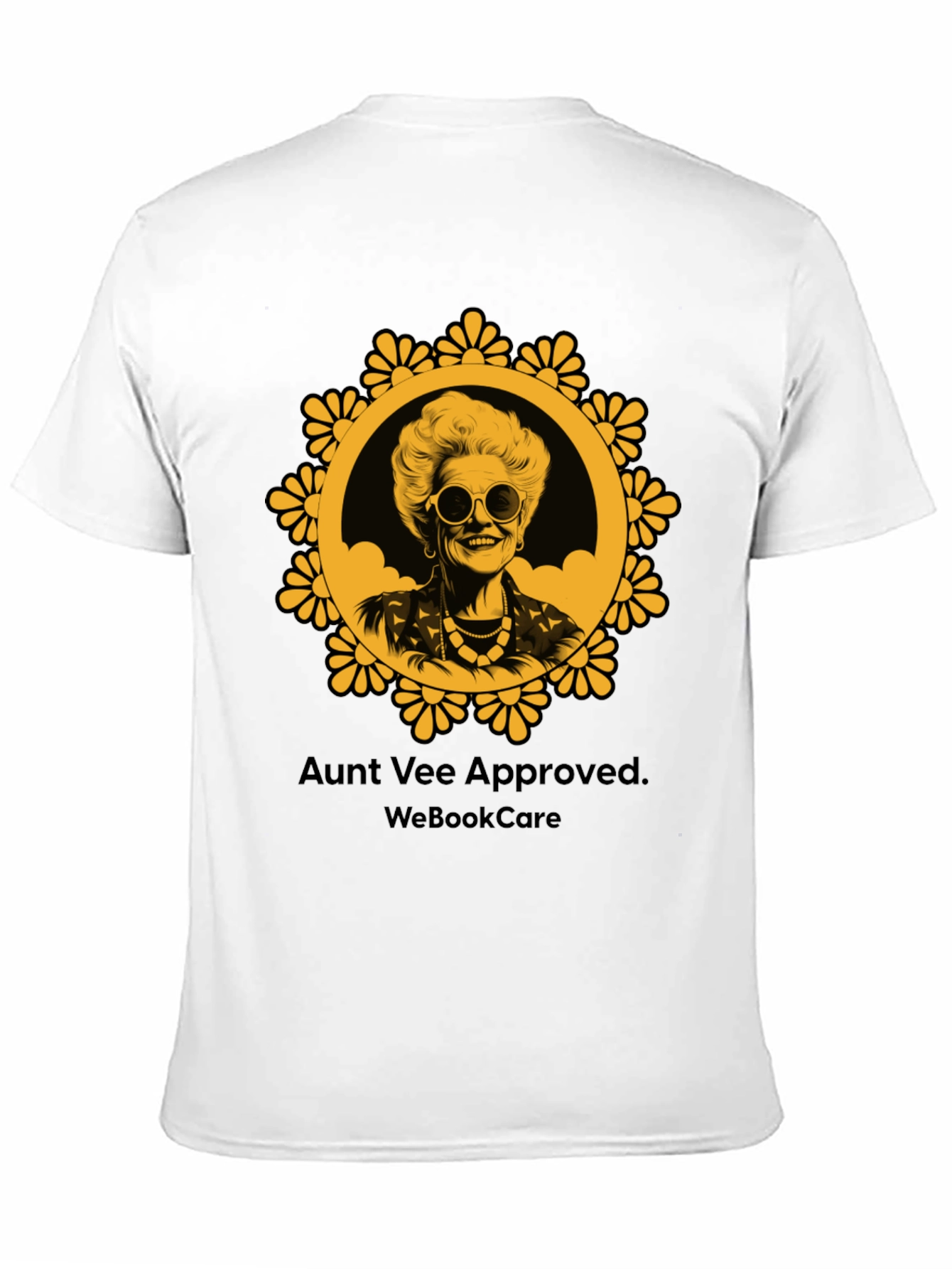 Aunt Vee Approved Graphic Tee - Black Unisex T-Shirt