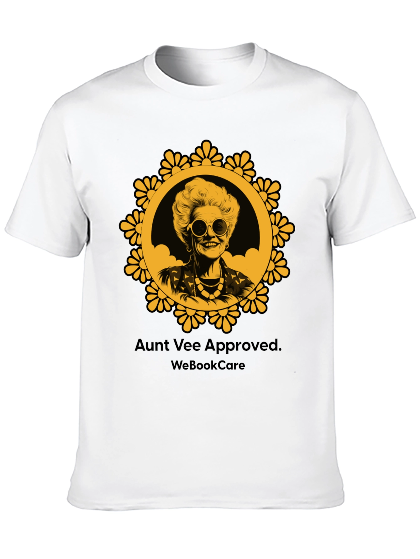 Aunt Vee Approved Graphic Tee - Black Unisex T-Shirt