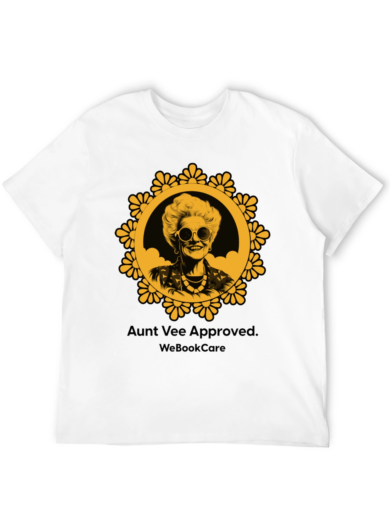 Aunt Vee Approved Graphic Tee - Black Unisex T-Shirt