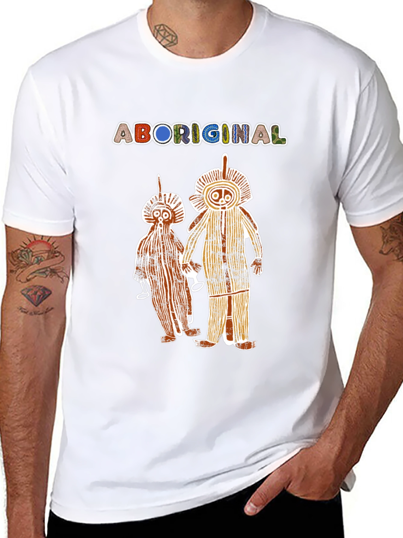 Aboriginal Art Graphic T-Shirt