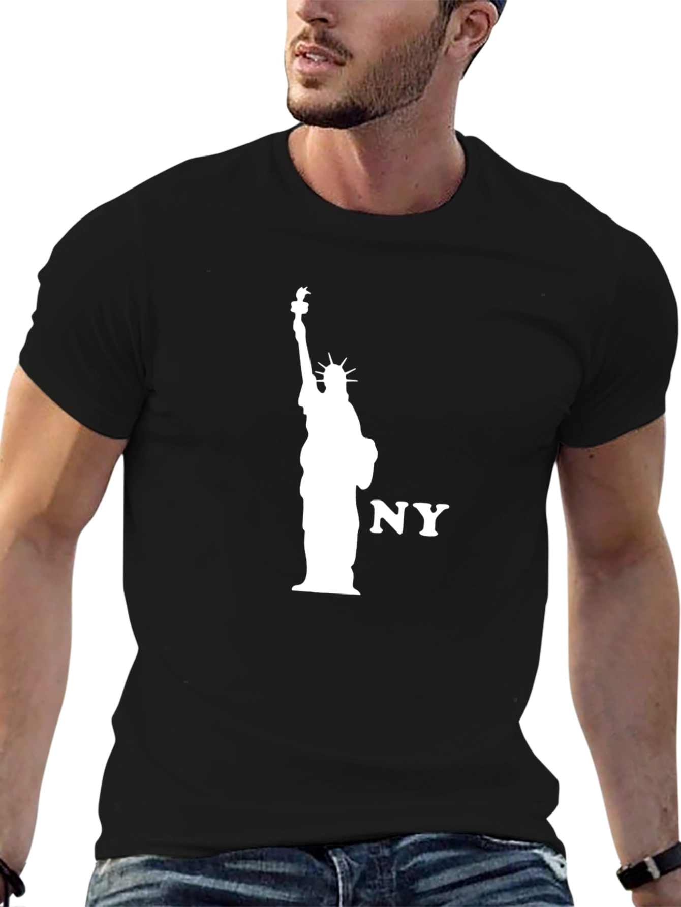 NY Liberty Graphic Tee - Stylish Comfort