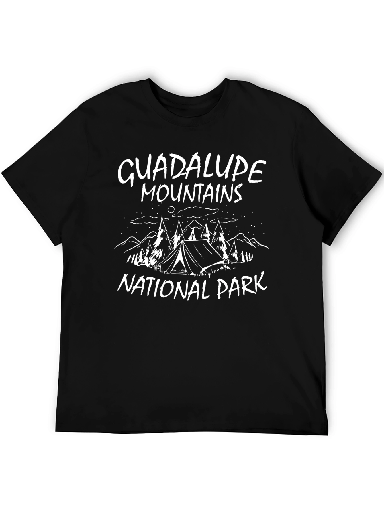 Guadalupe Mountains National Park Black T-Shirt
