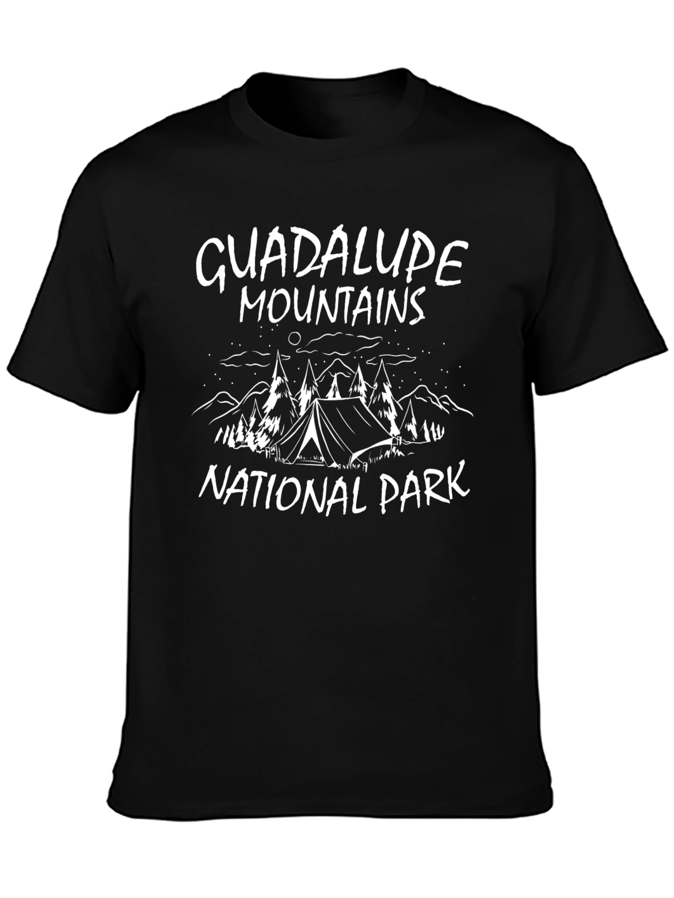 Guadalupe Mountains National Park Black T-Shirt