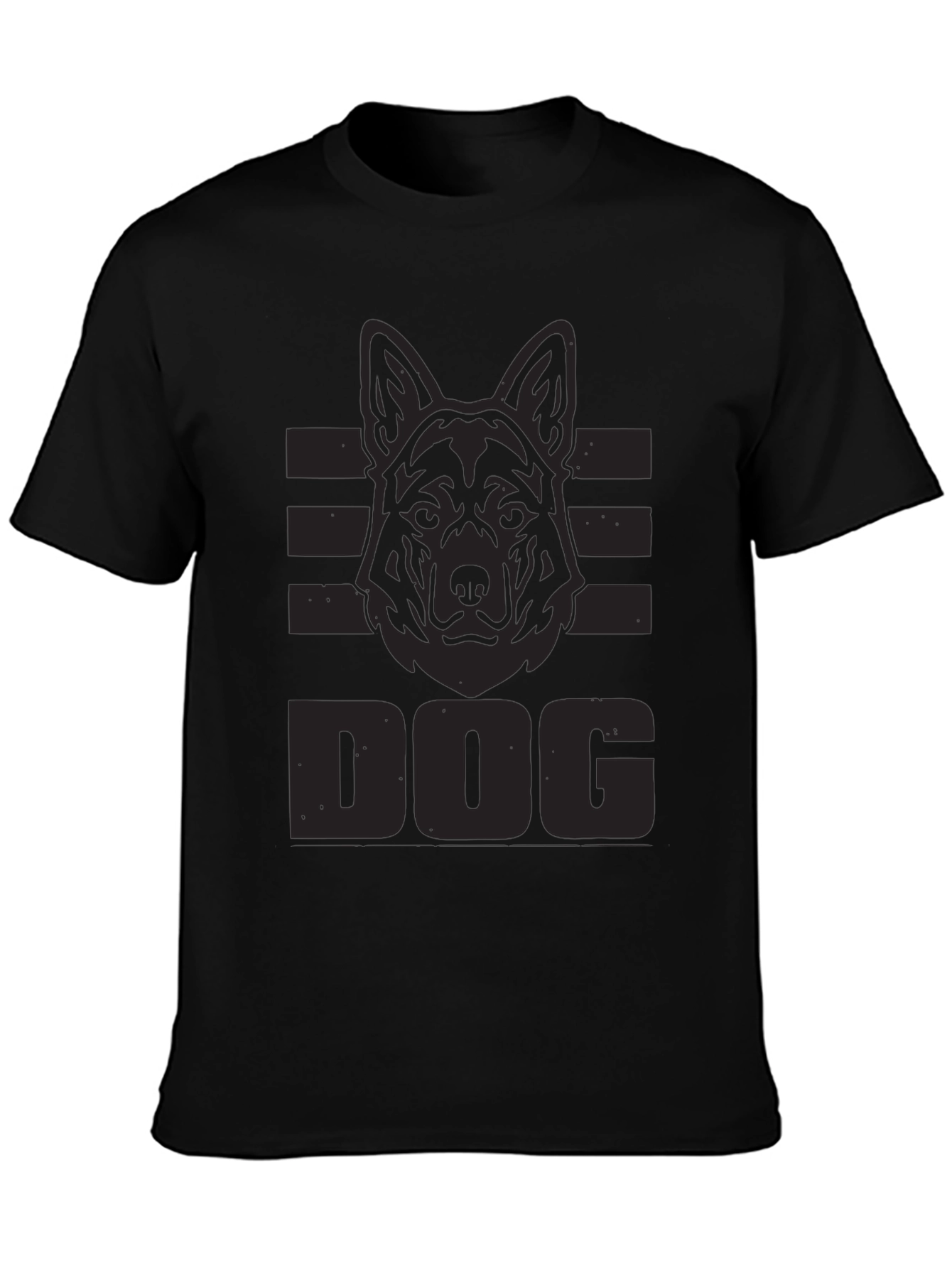Dog Breed Graphic Print T-Shirt