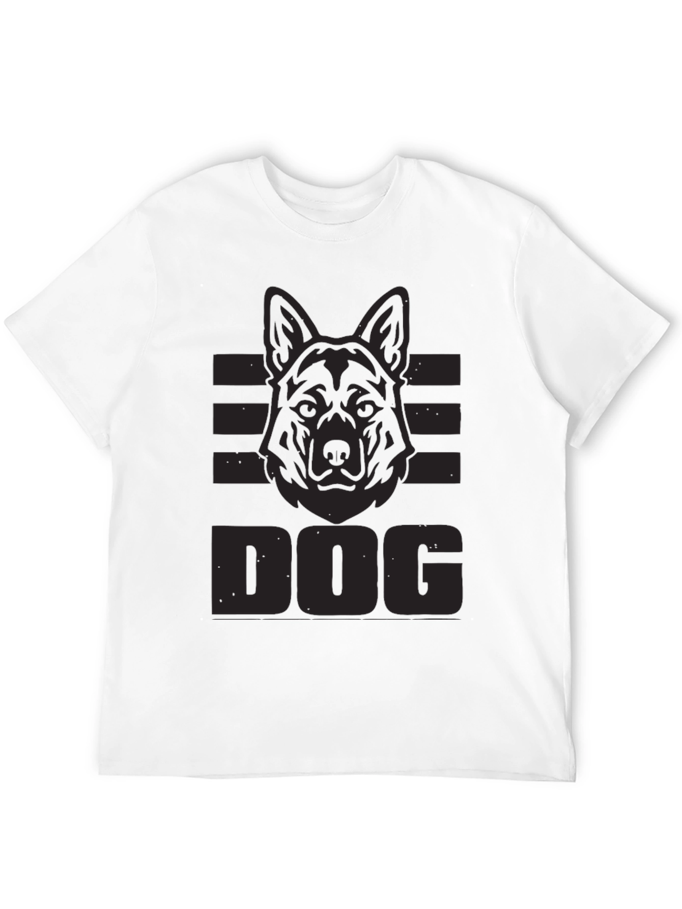 Dog Breed Graphic Print T-Shirt