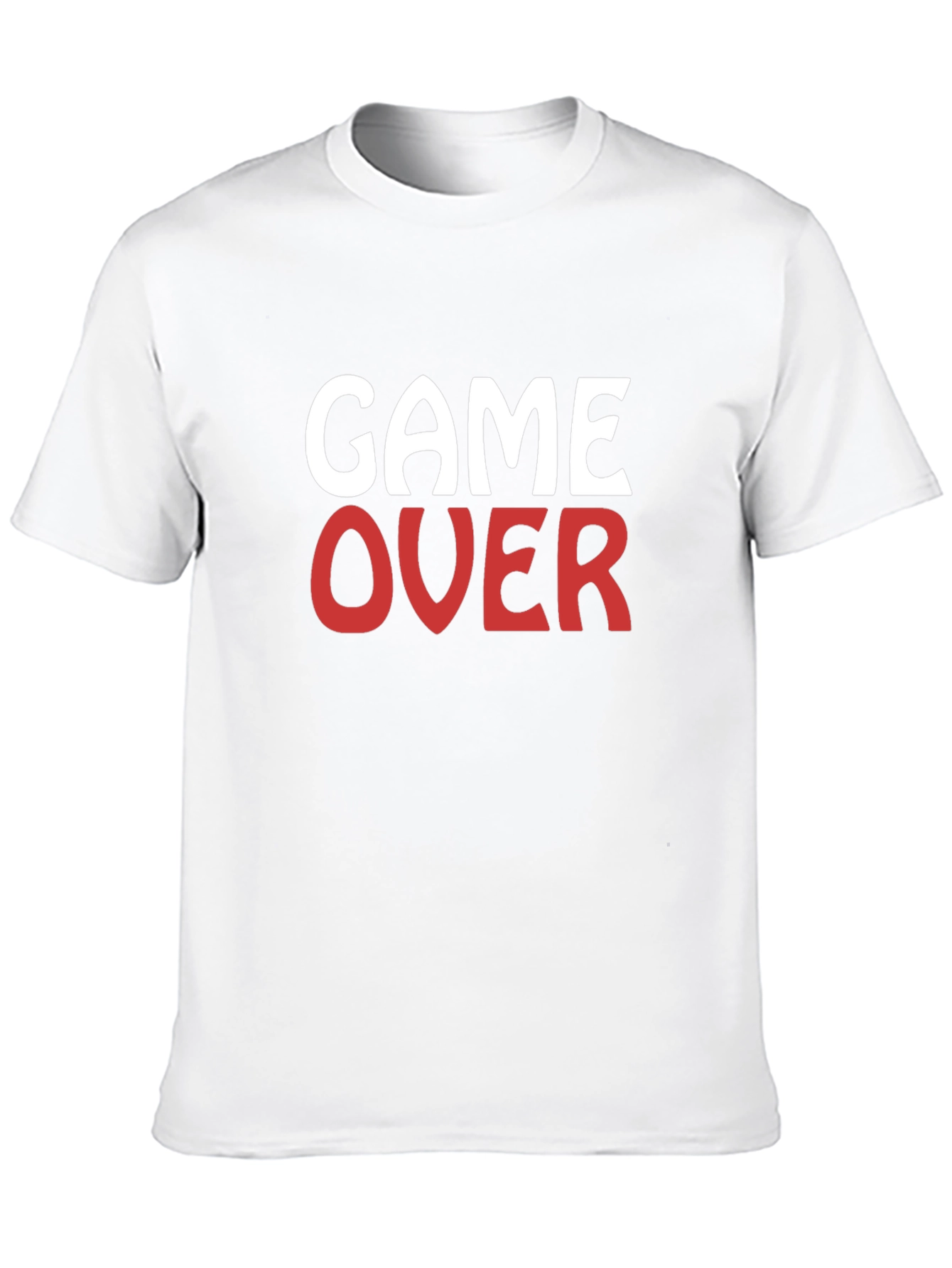 Game Over Graphic T-Shirt - Black