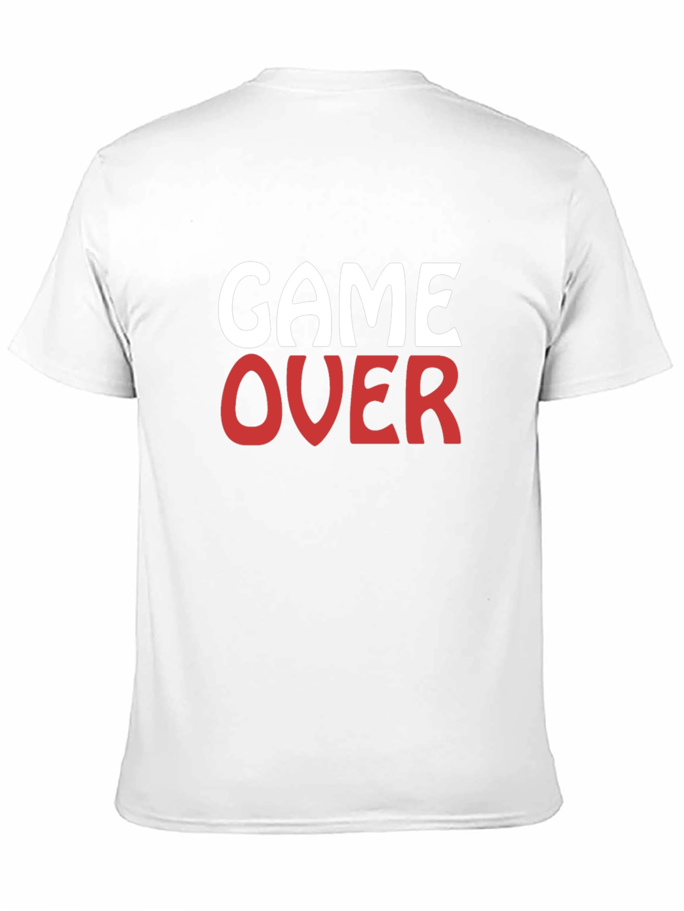 Game Over Graphic T-Shirt - Black