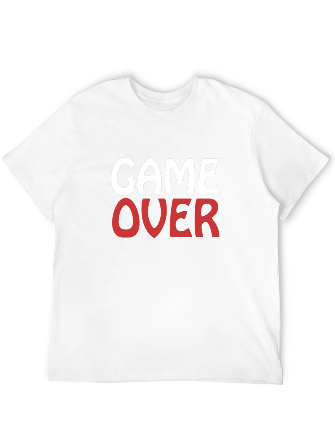 Game Over Graphic T-Shirt - Black