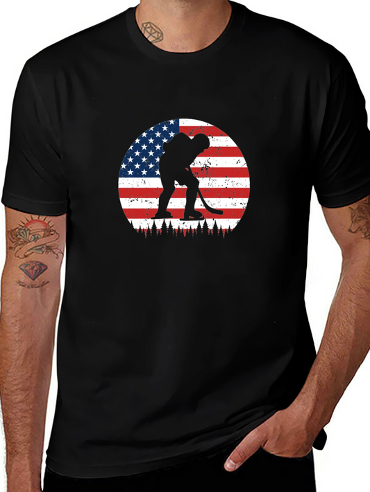 USA Hockey T-Shirt - Patriotic Sportswear
