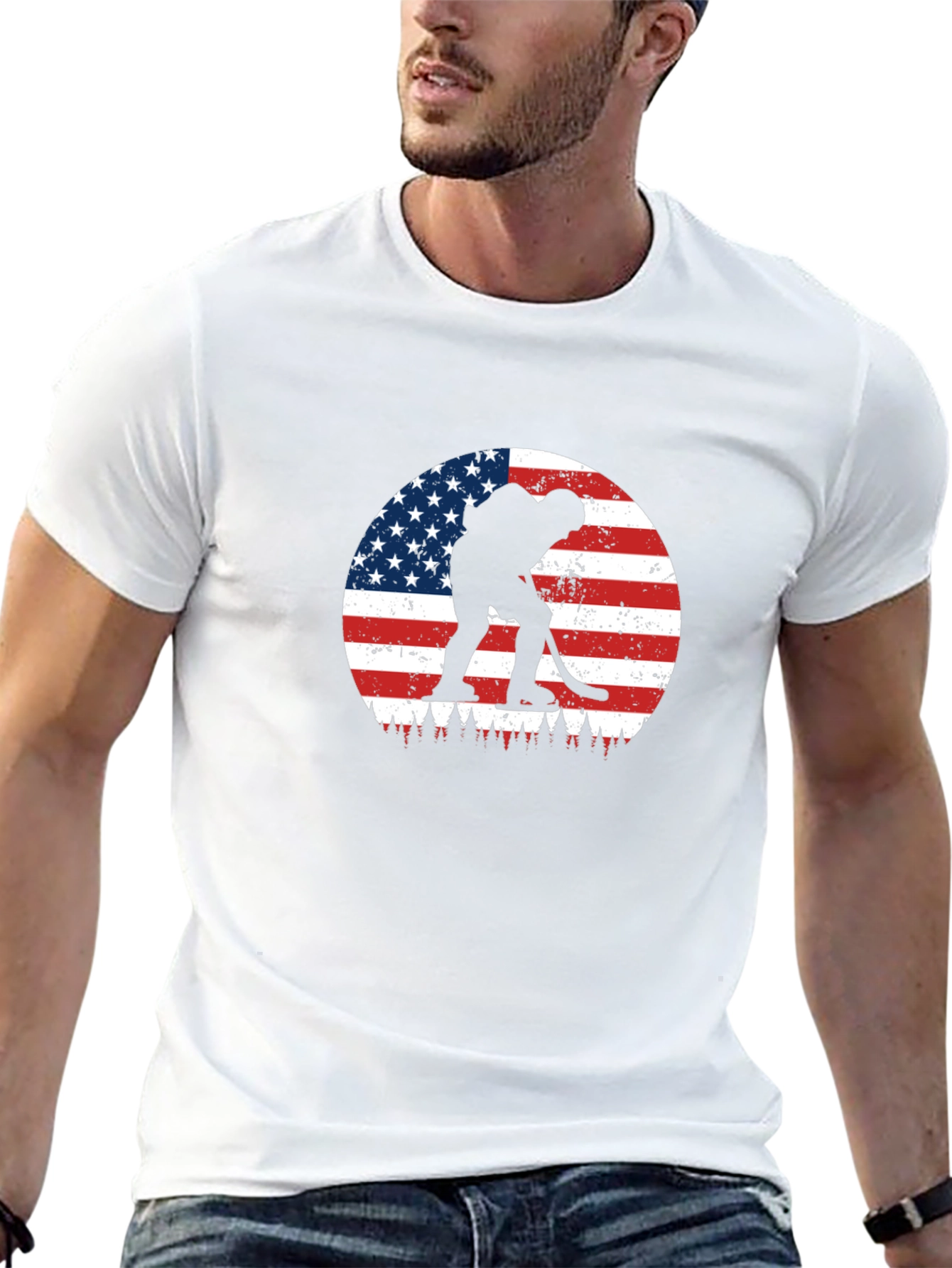 USA Hockey T-Shirt - Patriotic Sportswear