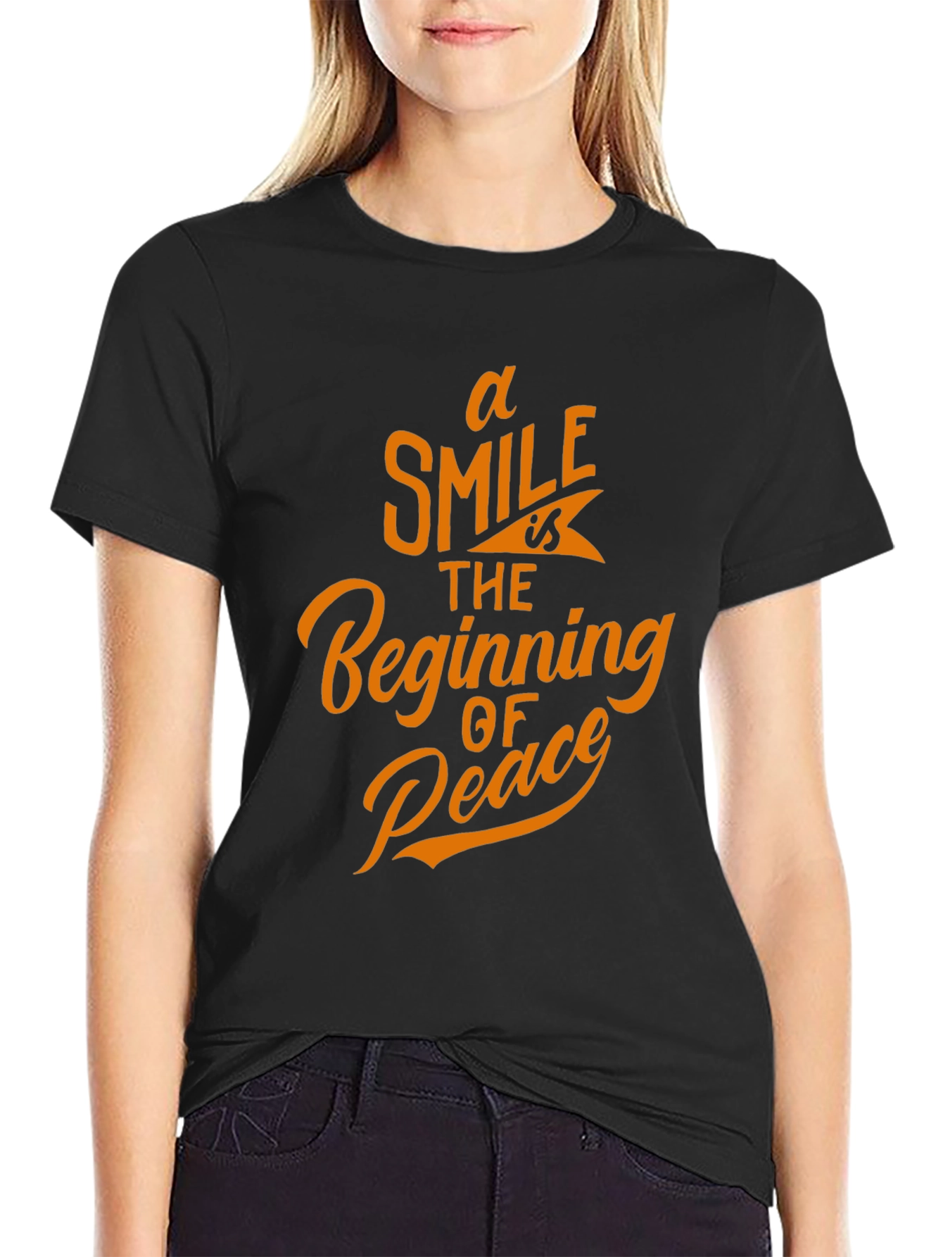 A Smile is the Beginning of Peace T-Shirt