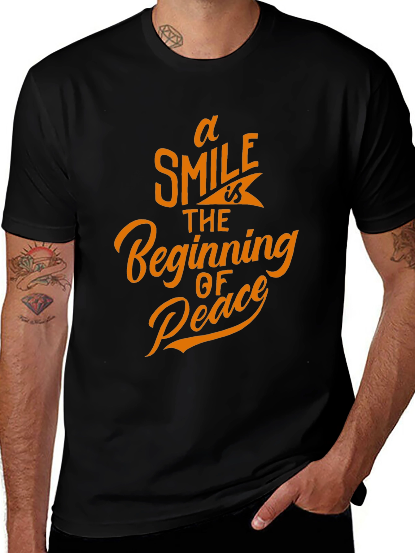 A Smile is the Beginning of Peace T-Shirt