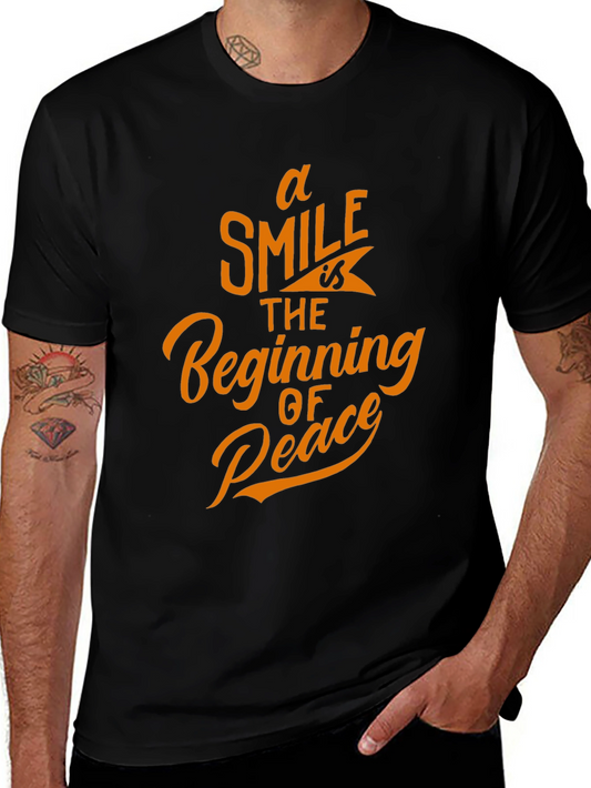 A Smile is the Beginning of Peace T-Shirt