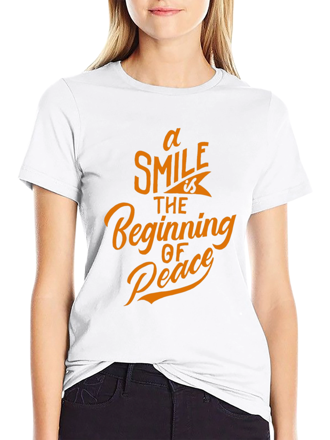 A Smile is the Beginning of Peace T-Shirt