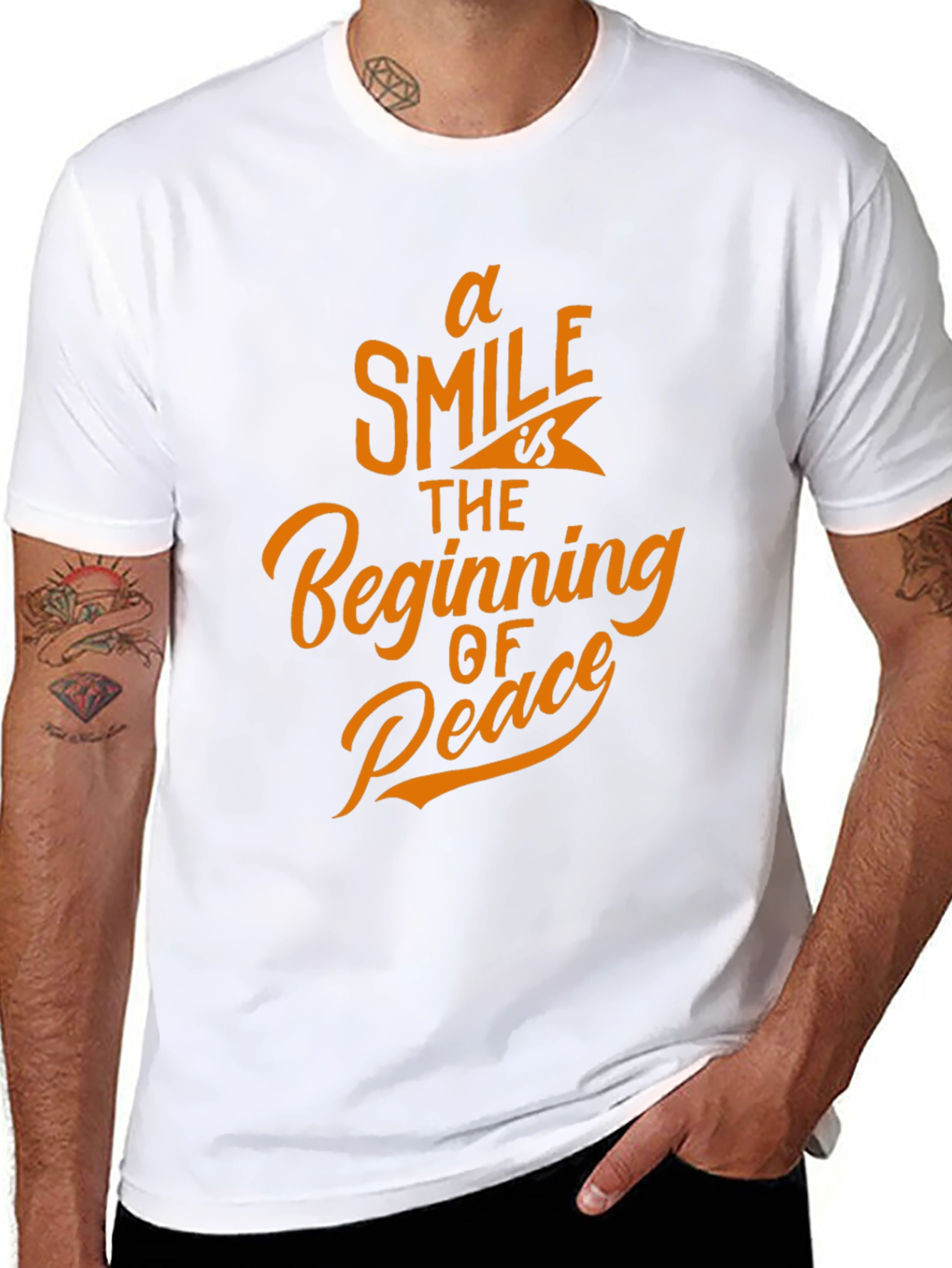 A Smile is the Beginning of Peace T-Shirt