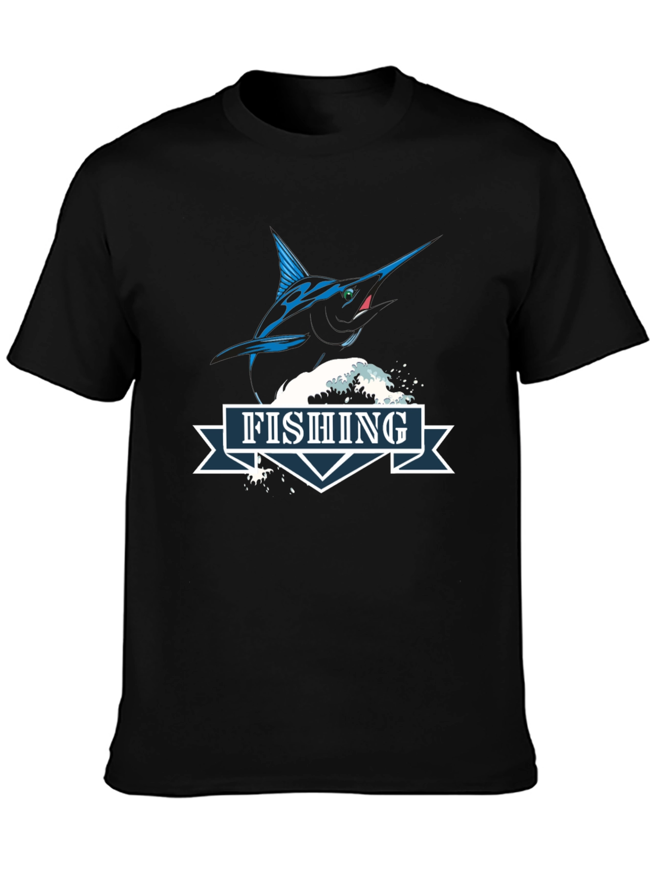 Fishing T-Shirt - Marlin Graphic Tee