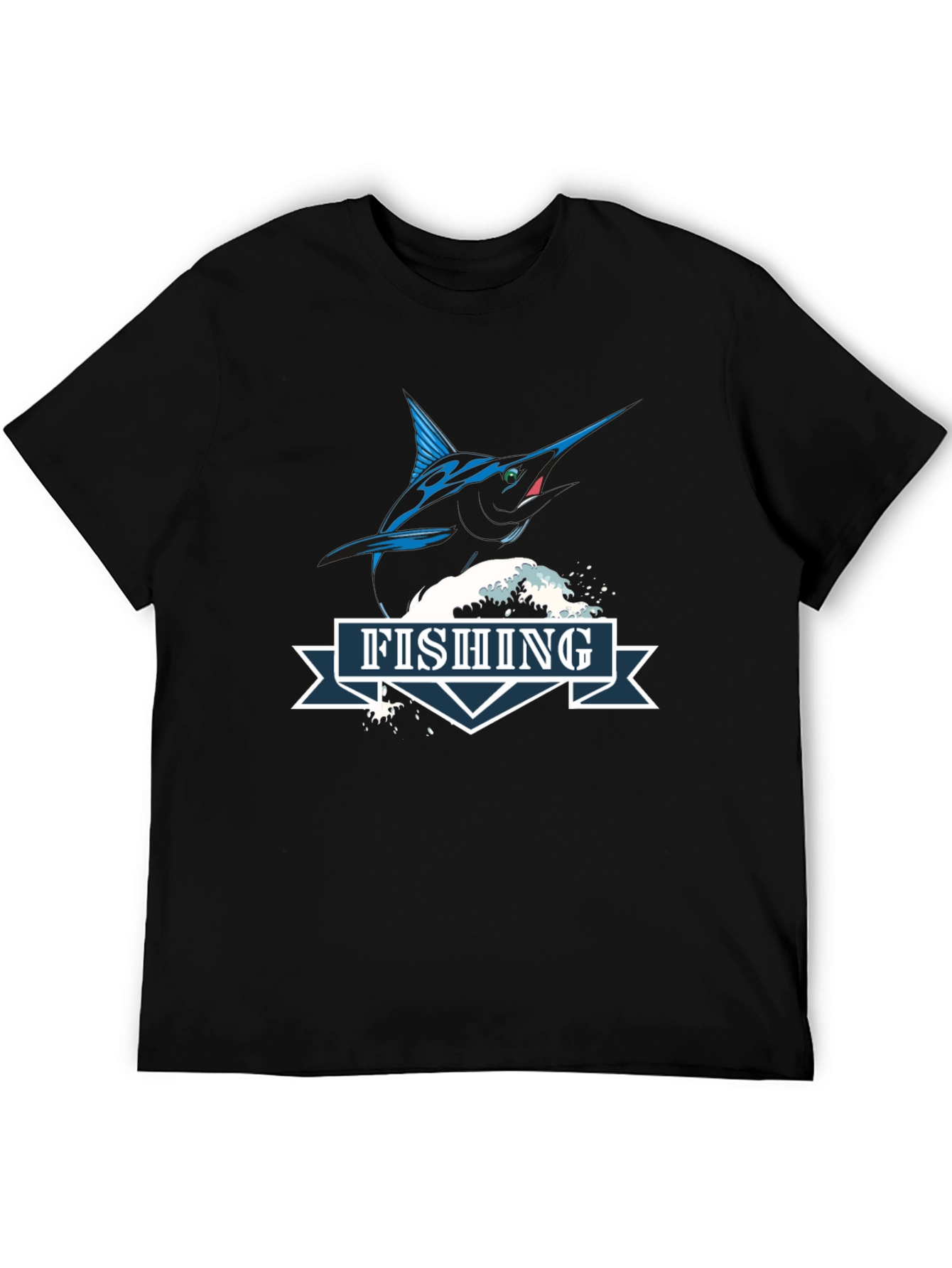 Fishing T-Shirt - Marlin Graphic Tee