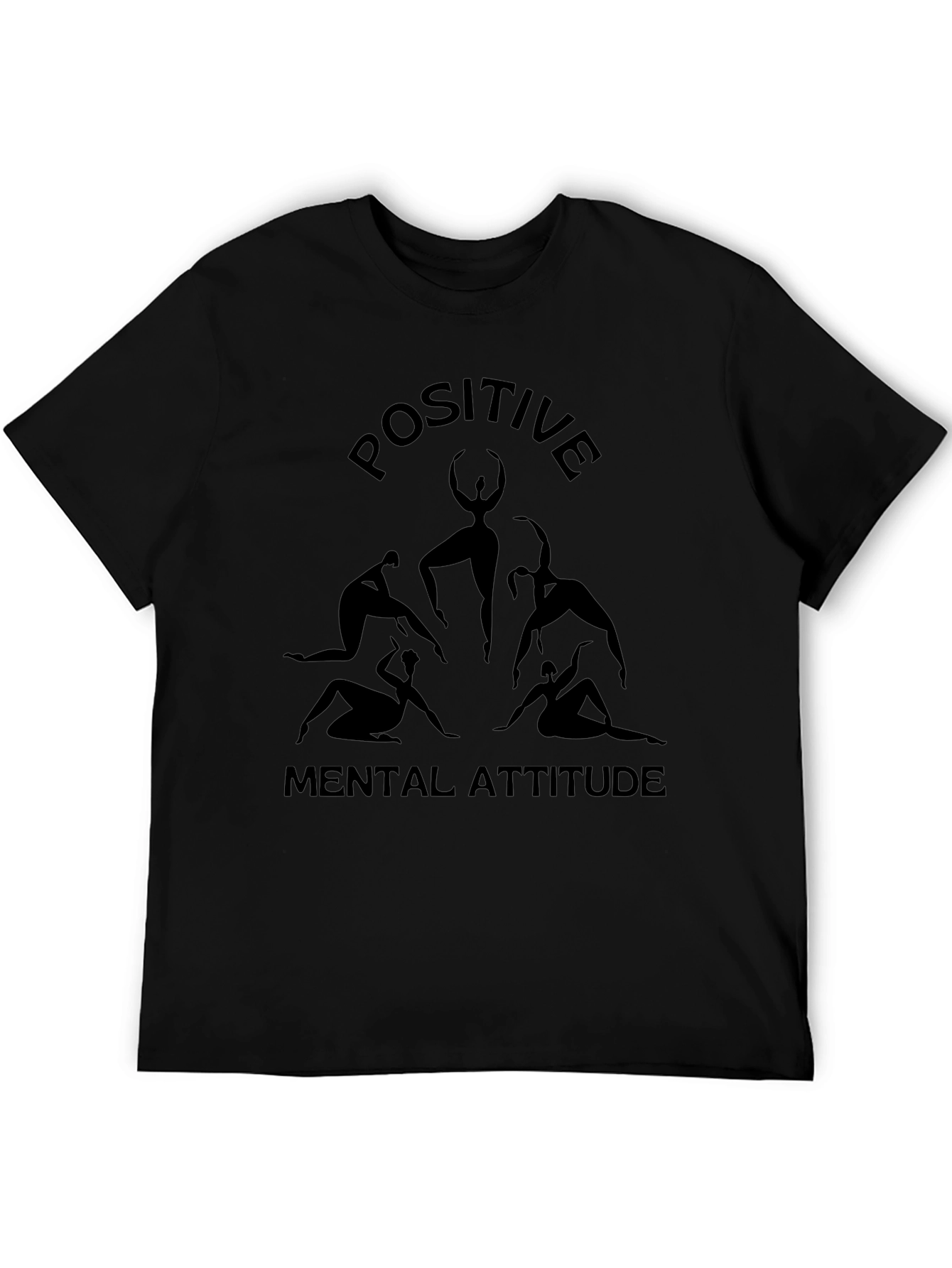 Positive Mental Attitude Graphic Tee - Black