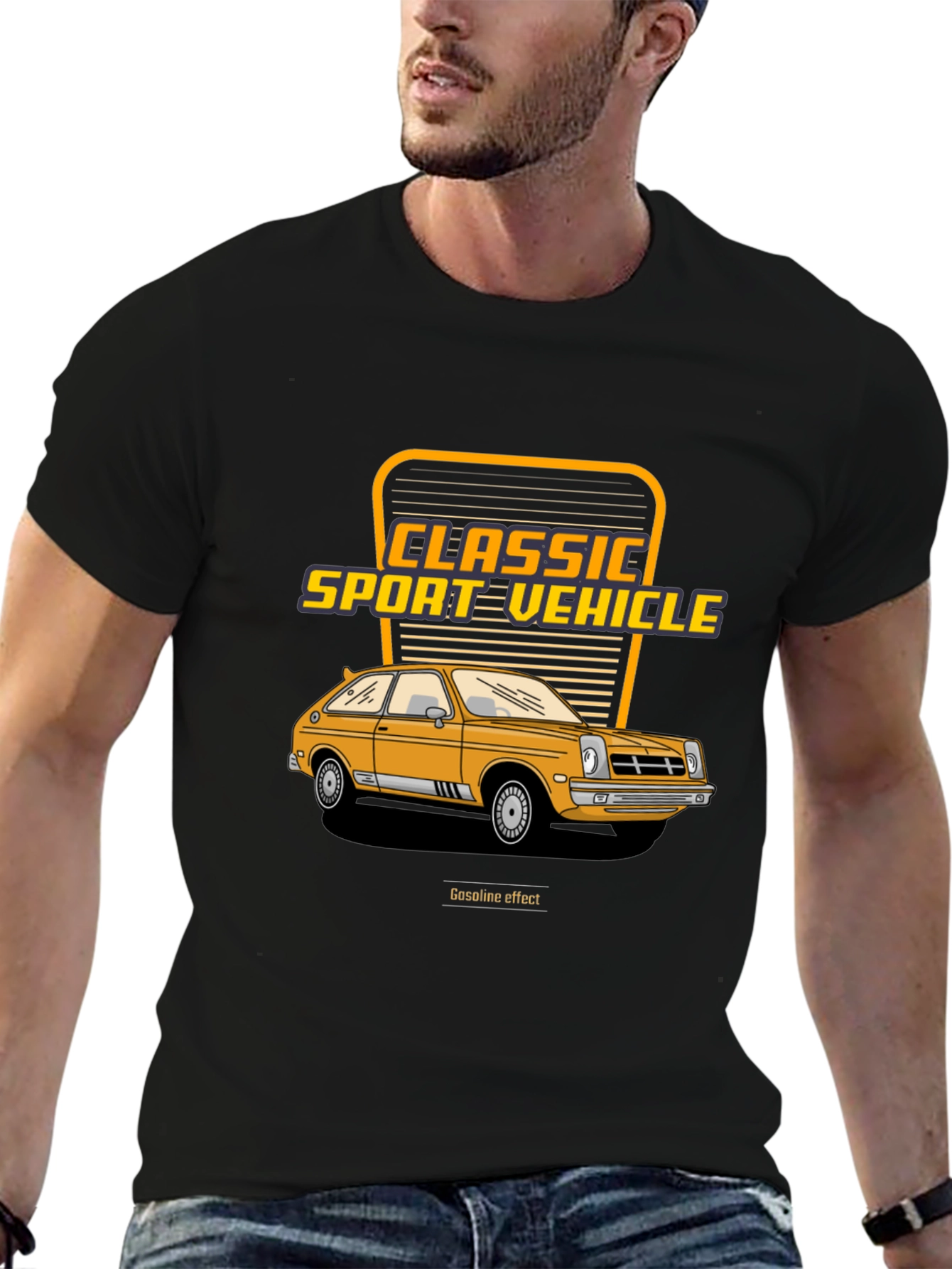 Classic Sport Vehicle Graphic Tee