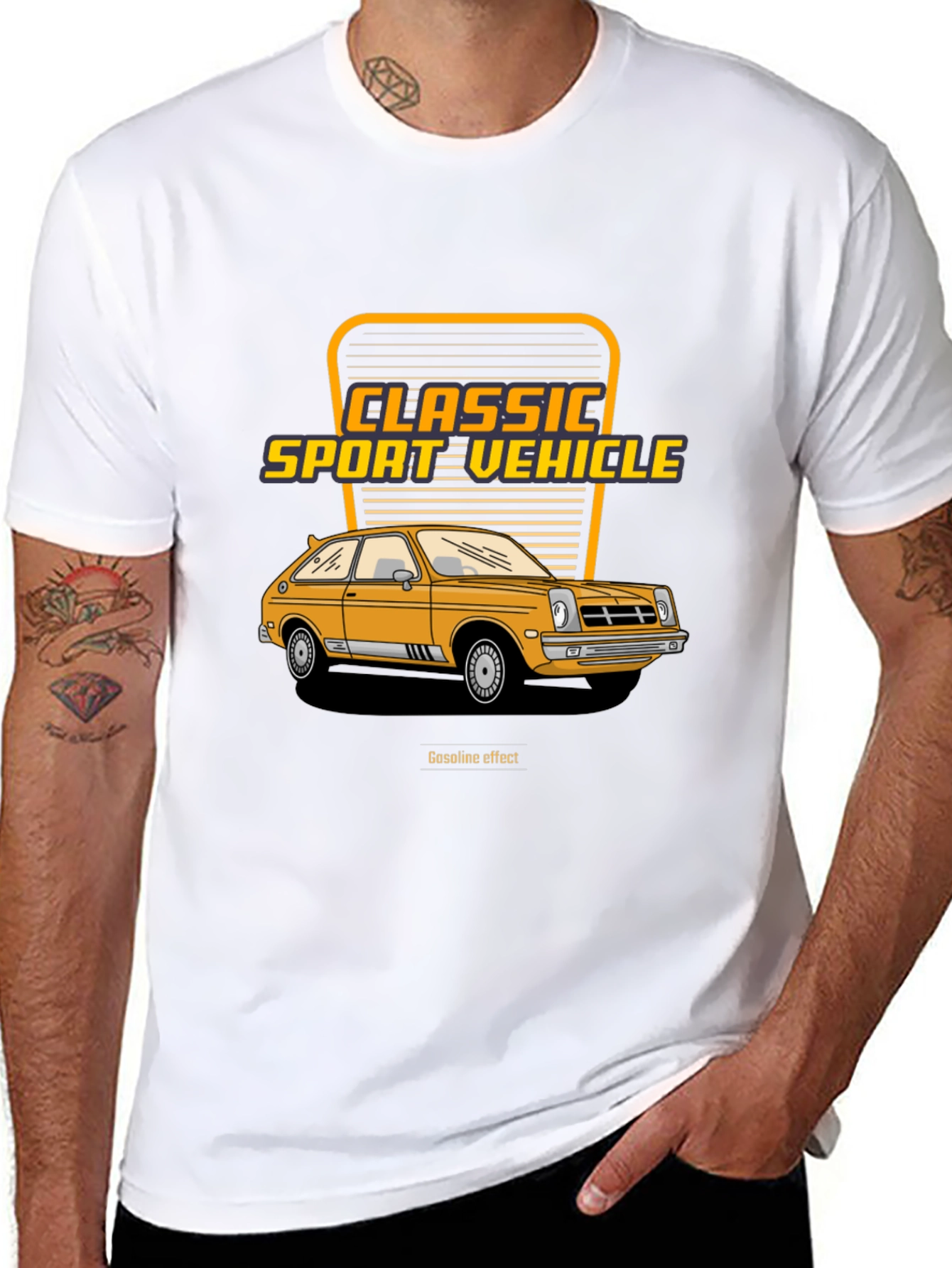 Classic Sport Vehicle Graphic Tee