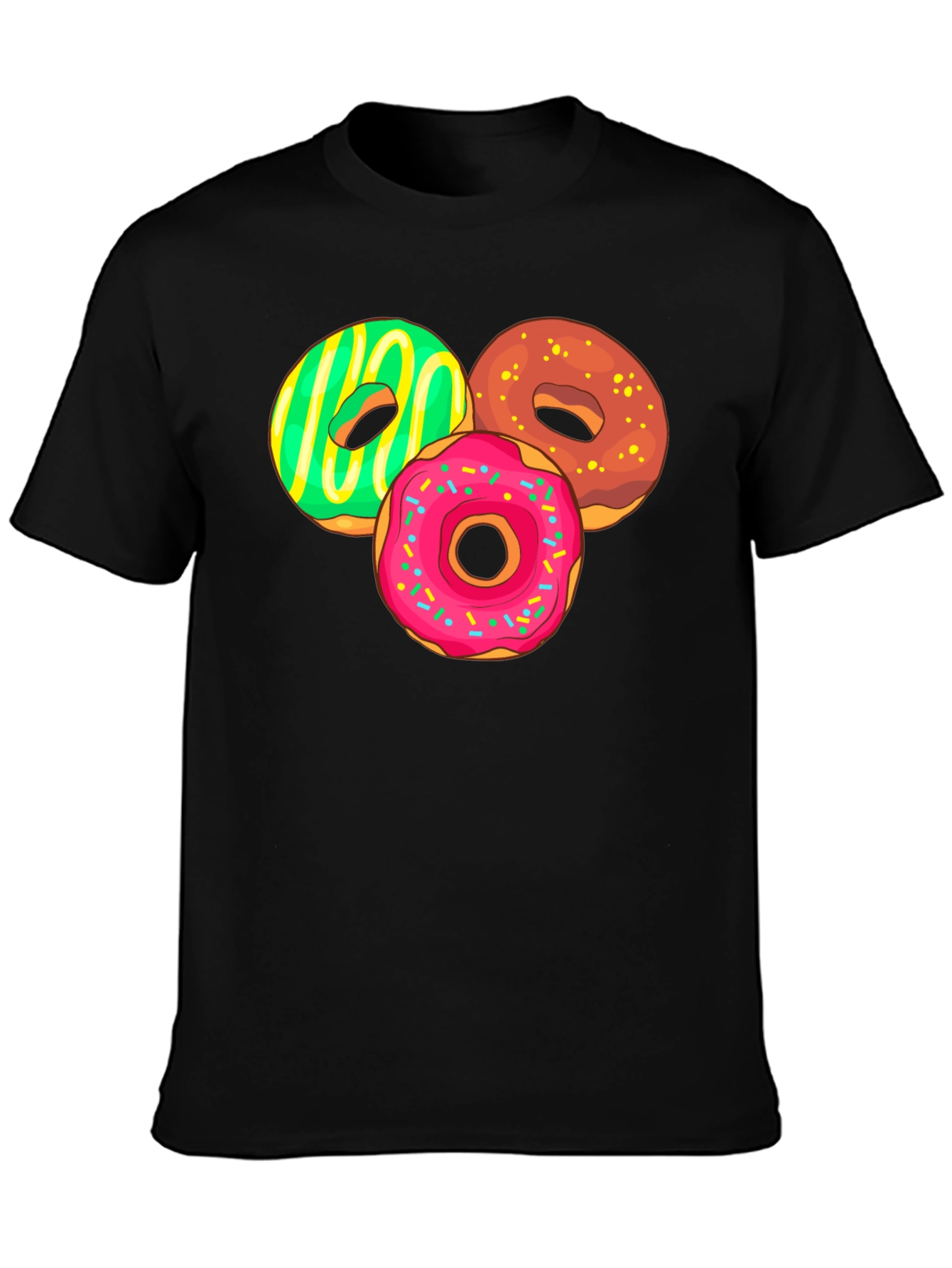 Donut Graphic Tee - Sweet Tooth Fashion