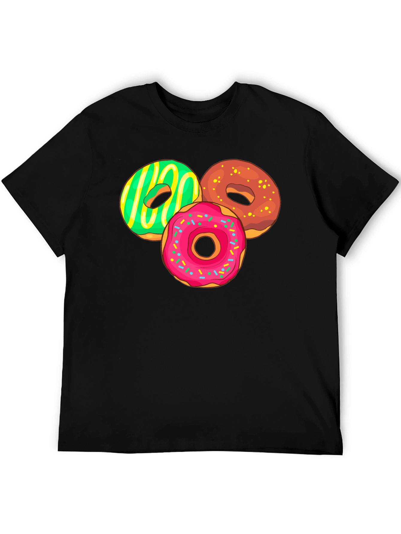 Donut Graphic Tee - Sweet Tooth Fashion