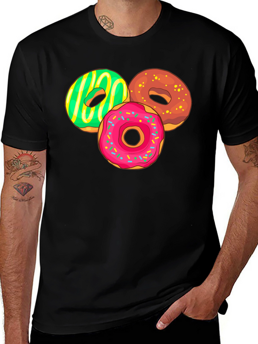 Donut Graphic Tee - Sweet Tooth Fashion