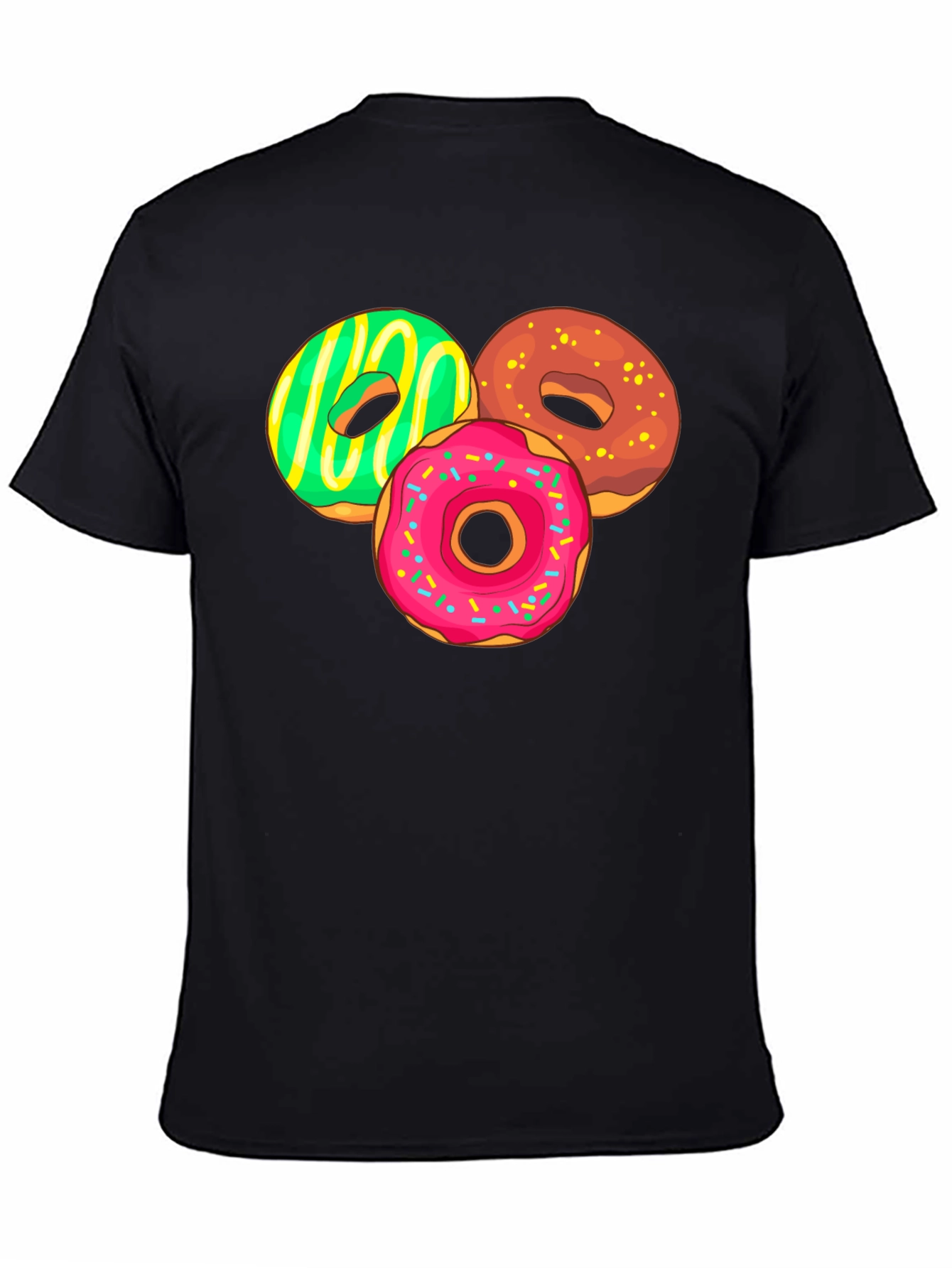 Donut Graphic Tee - Sweet Tooth Fashion