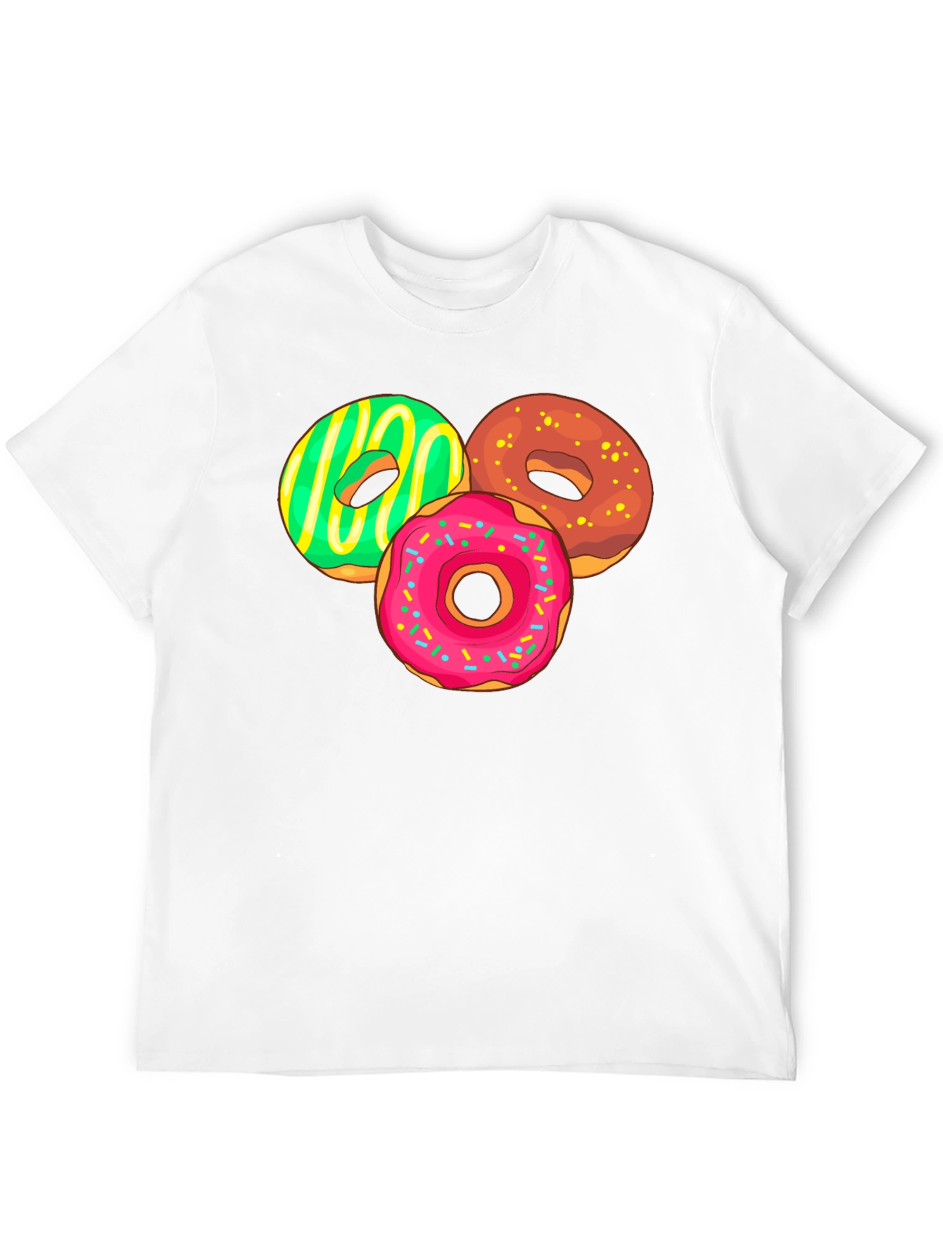 Donut Graphic Tee - Sweet Tooth Fashion