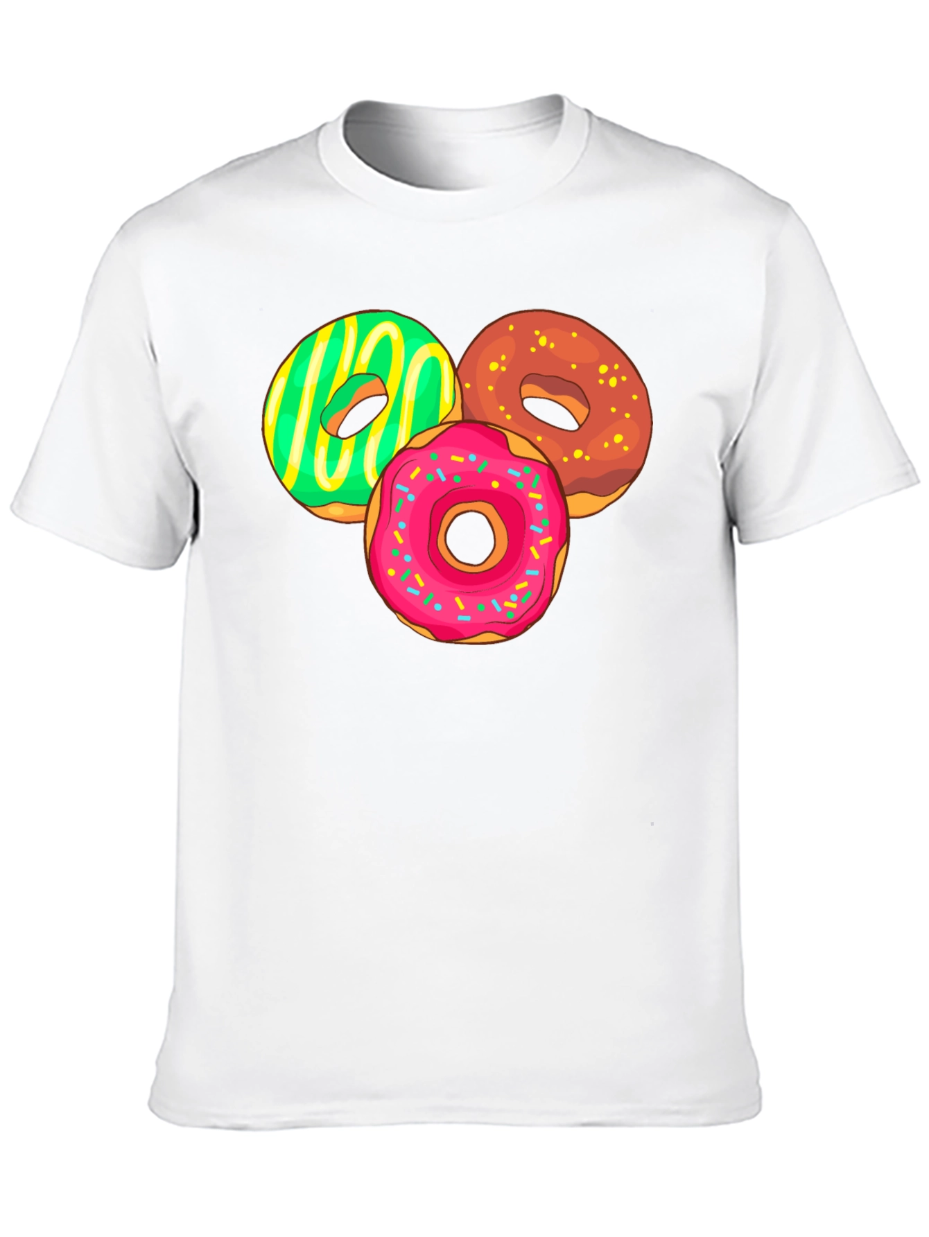 Donut Graphic Tee - Sweet Tooth Fashion