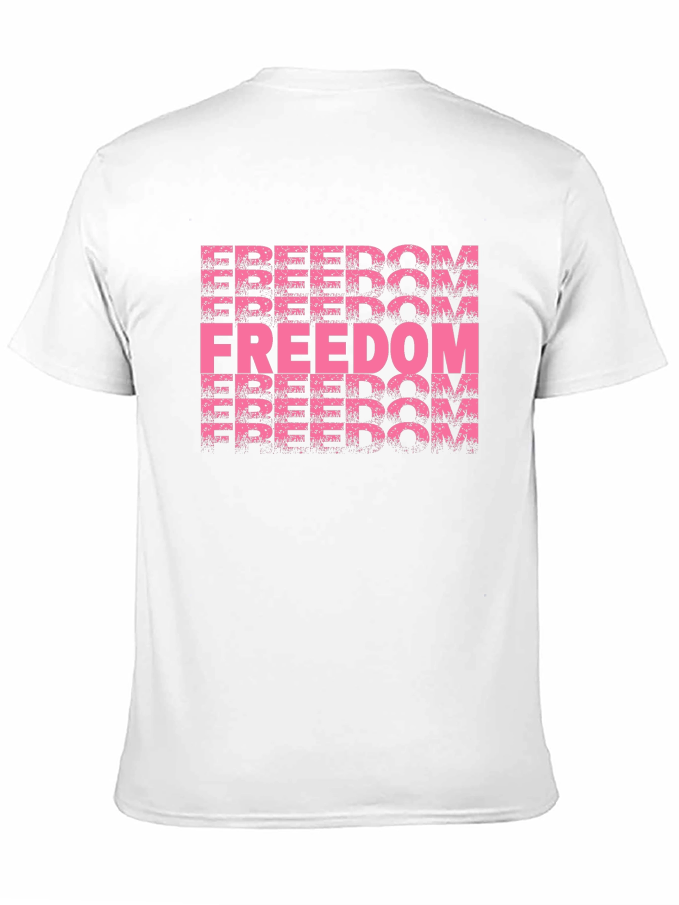 Freedom Graphic Black T-Shirt