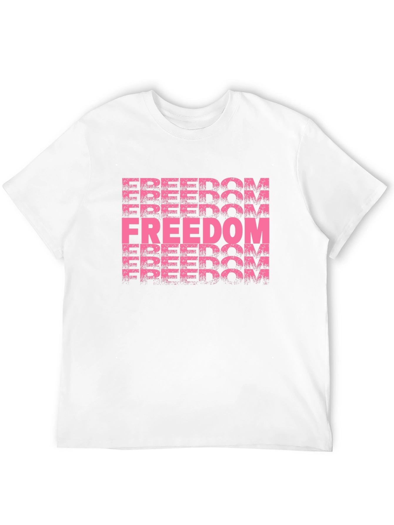 Freedom Graphic Black T-Shirt