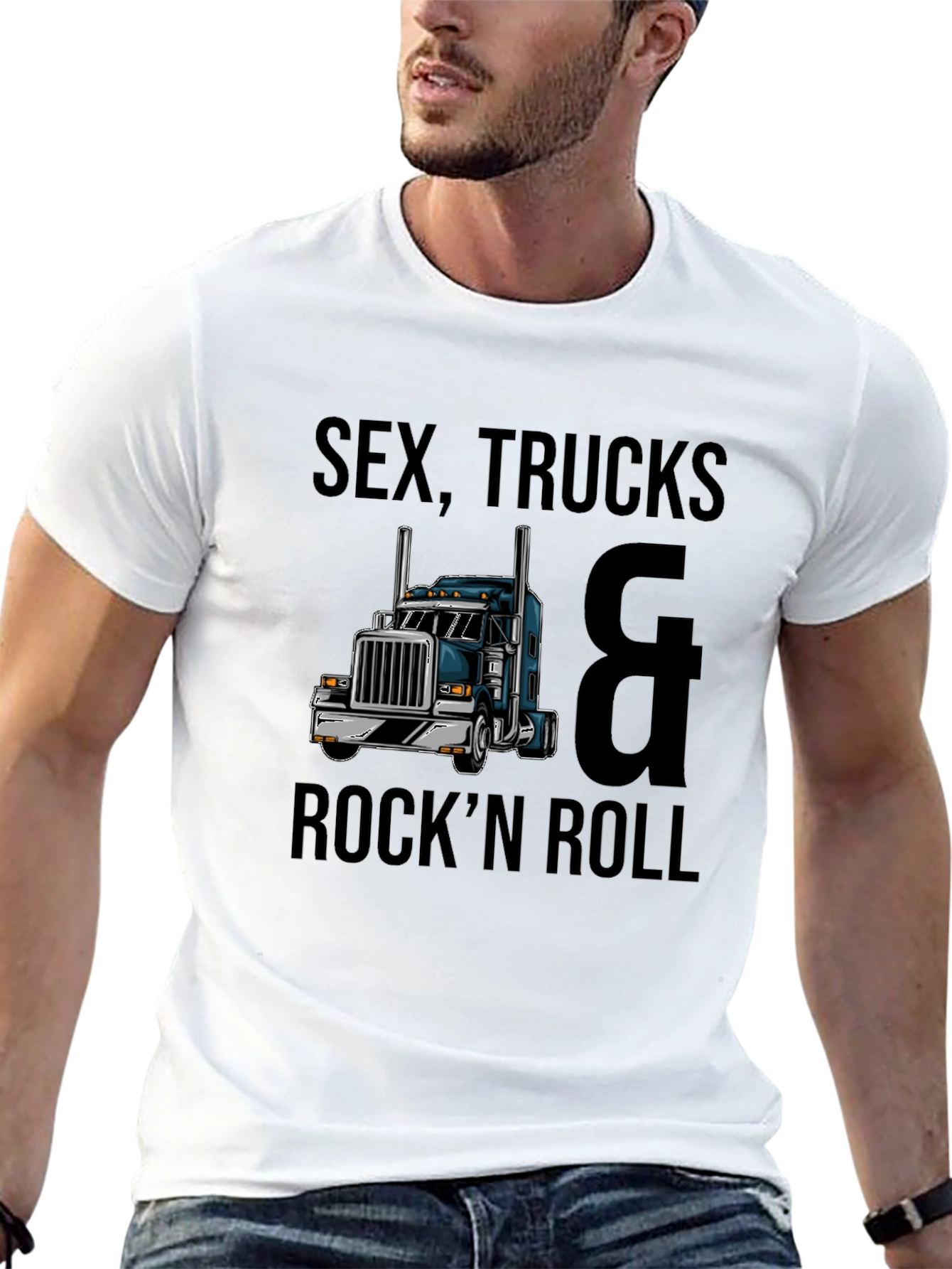 Sex Trucks & Rockn Roll Graphic Tee