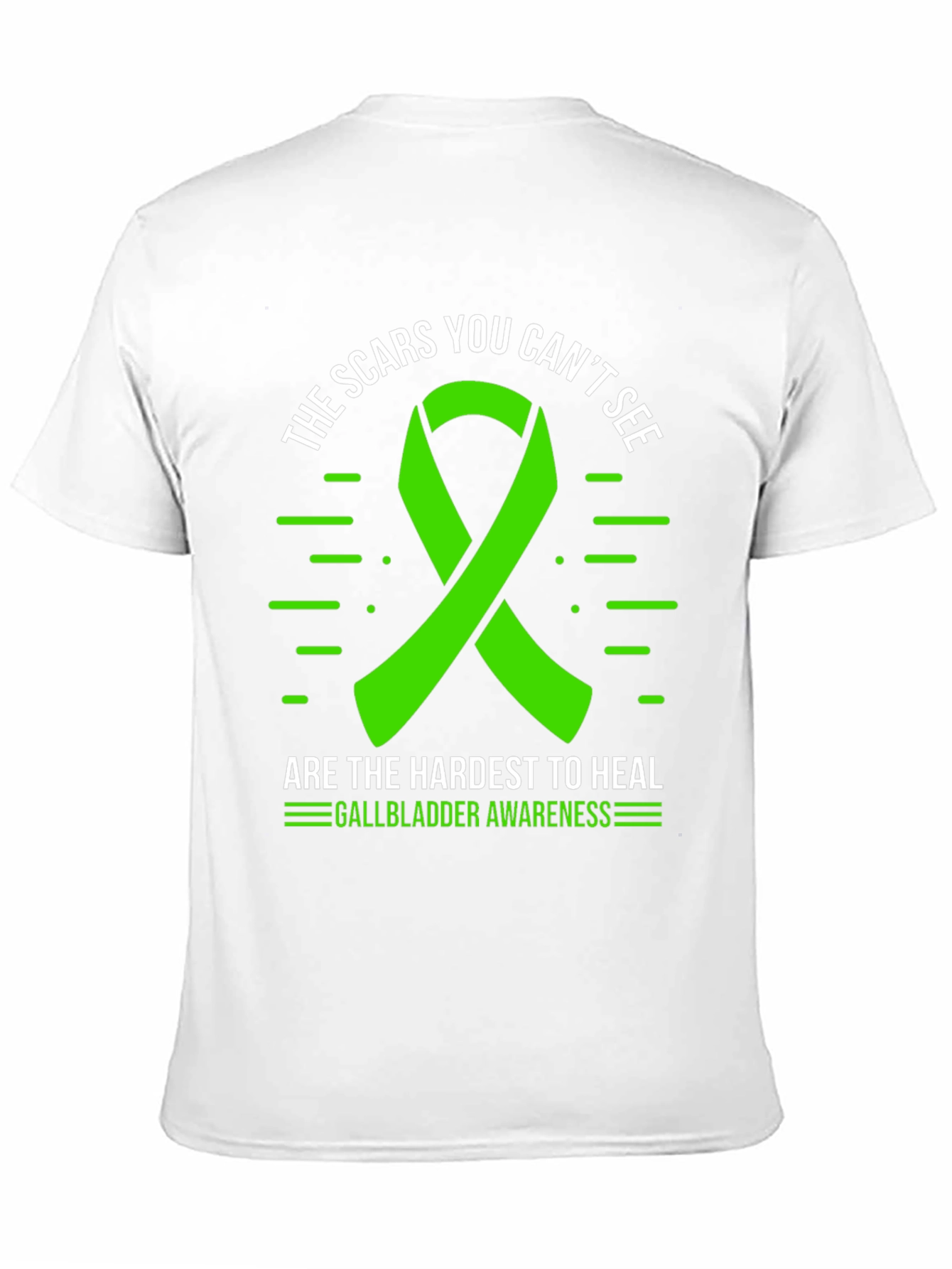 Gallbladder Awareness Ribbon T-Shirt