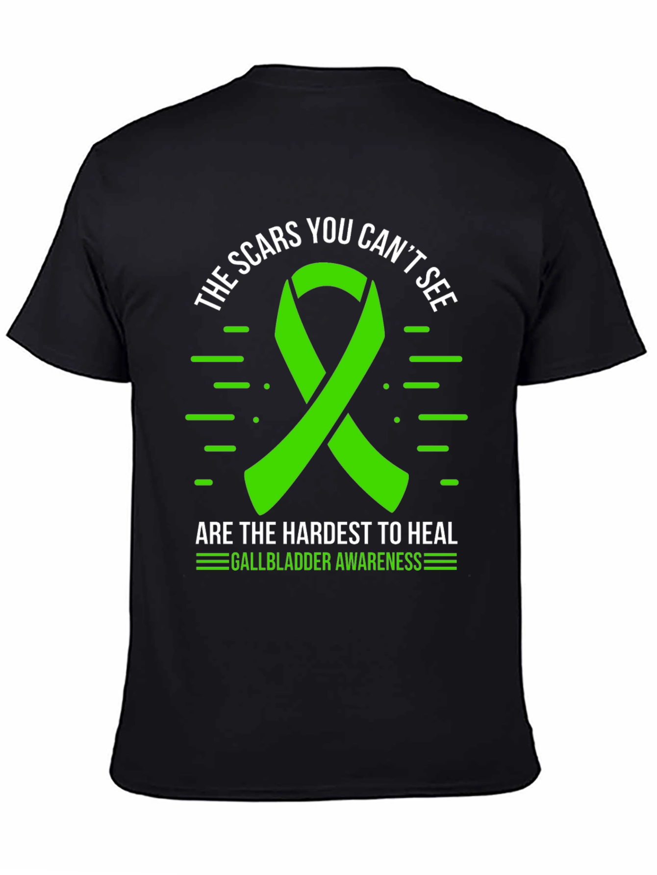 Gallbladder Awareness Ribbon T-Shirt