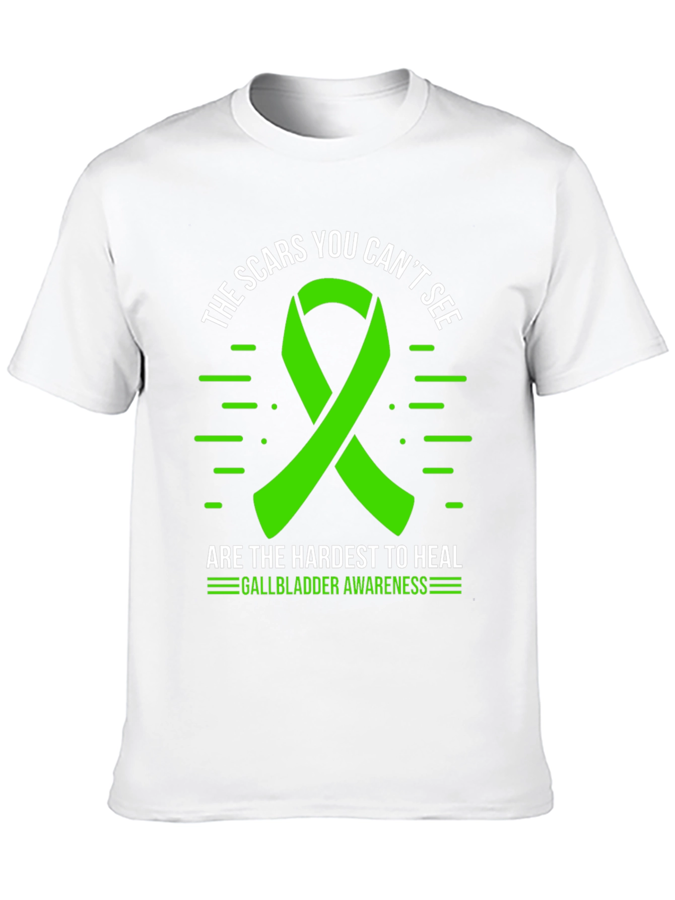 Gallbladder Awareness Ribbon T-Shirt
