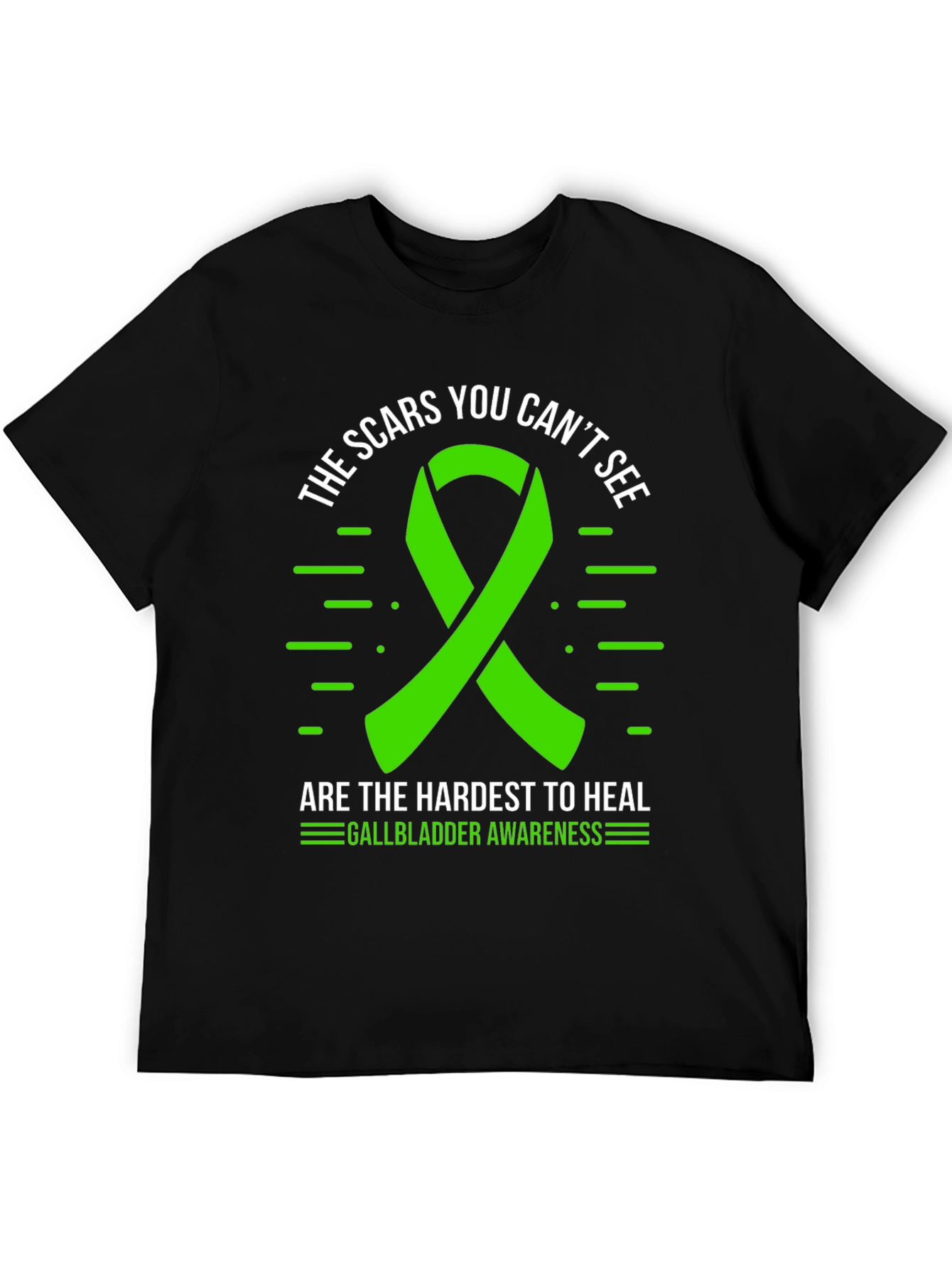 Gallbladder Awareness Ribbon T-Shirt