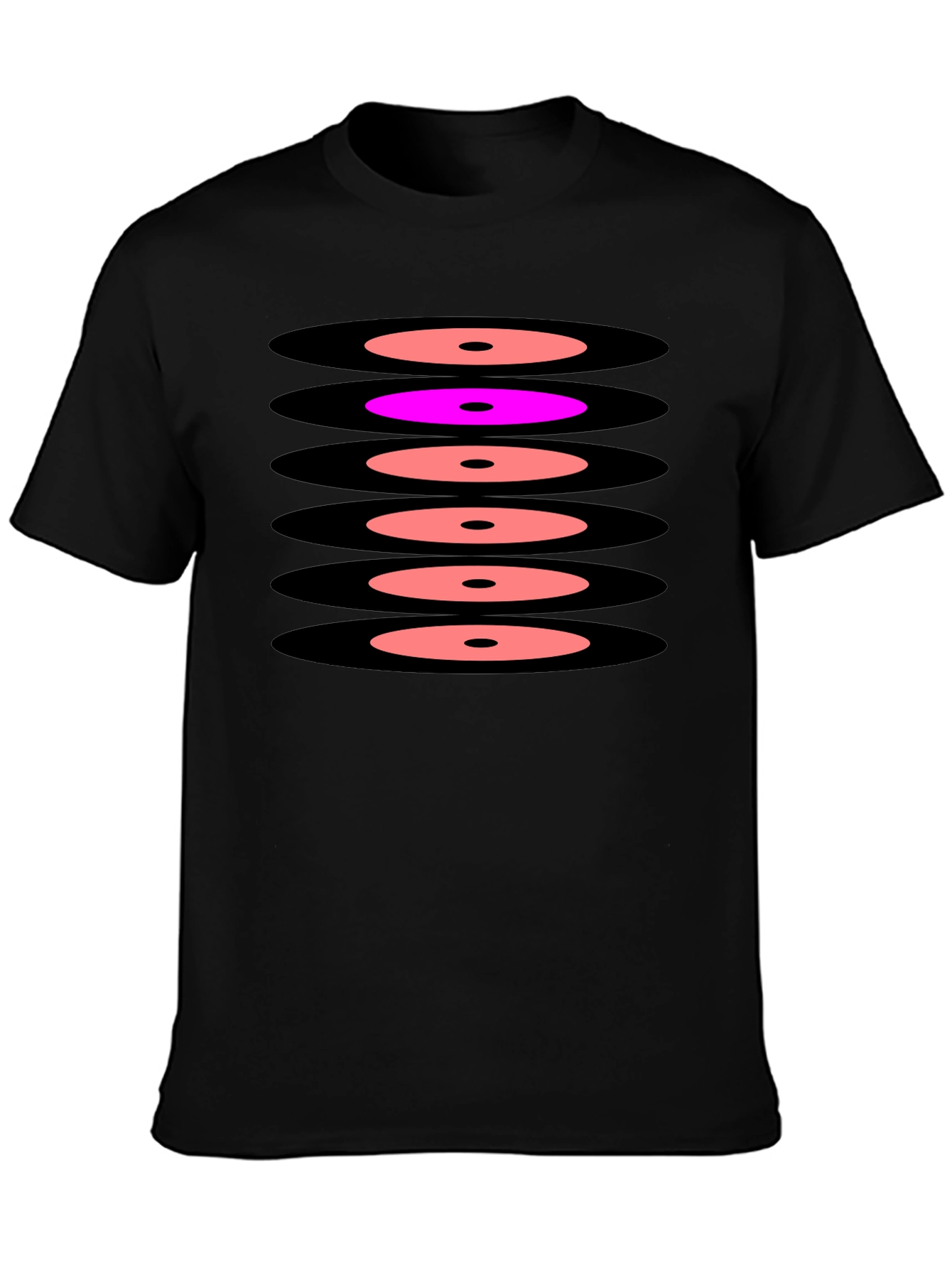 Graphic Stacked Circles Tee