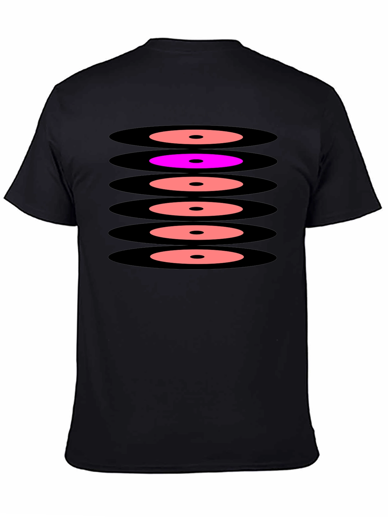 Graphic Stacked Circles Tee