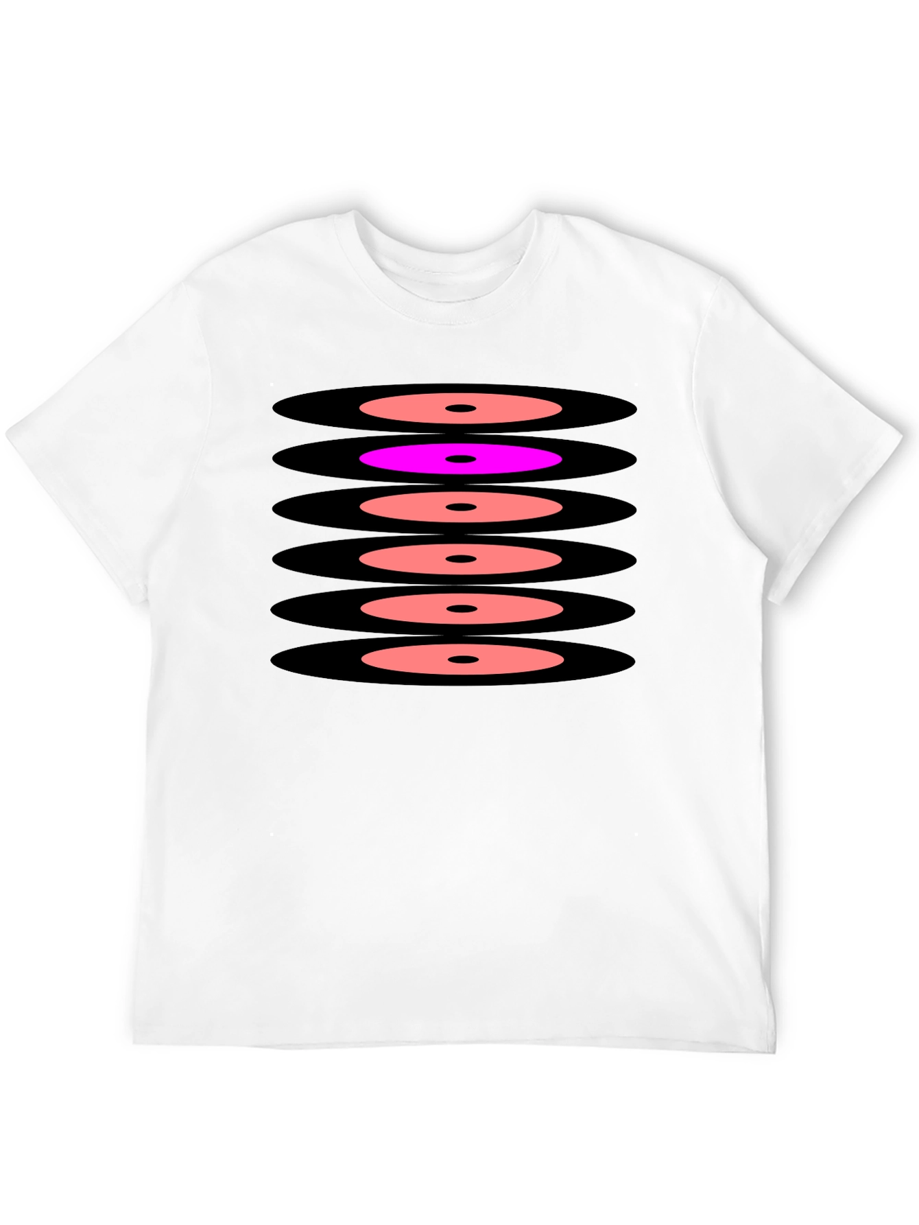 Graphic Stacked Circles Tee