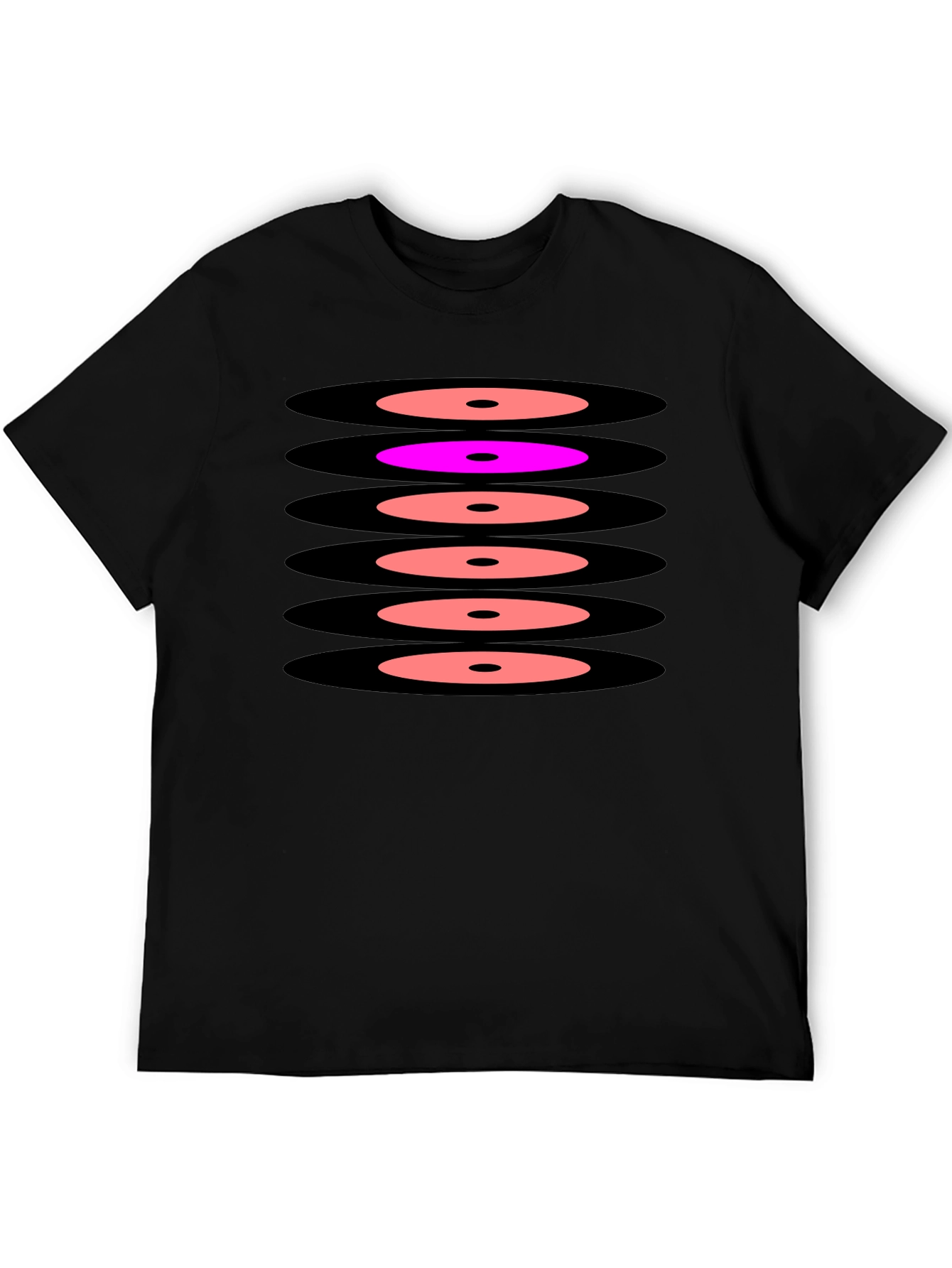 Graphic Stacked Circles Tee