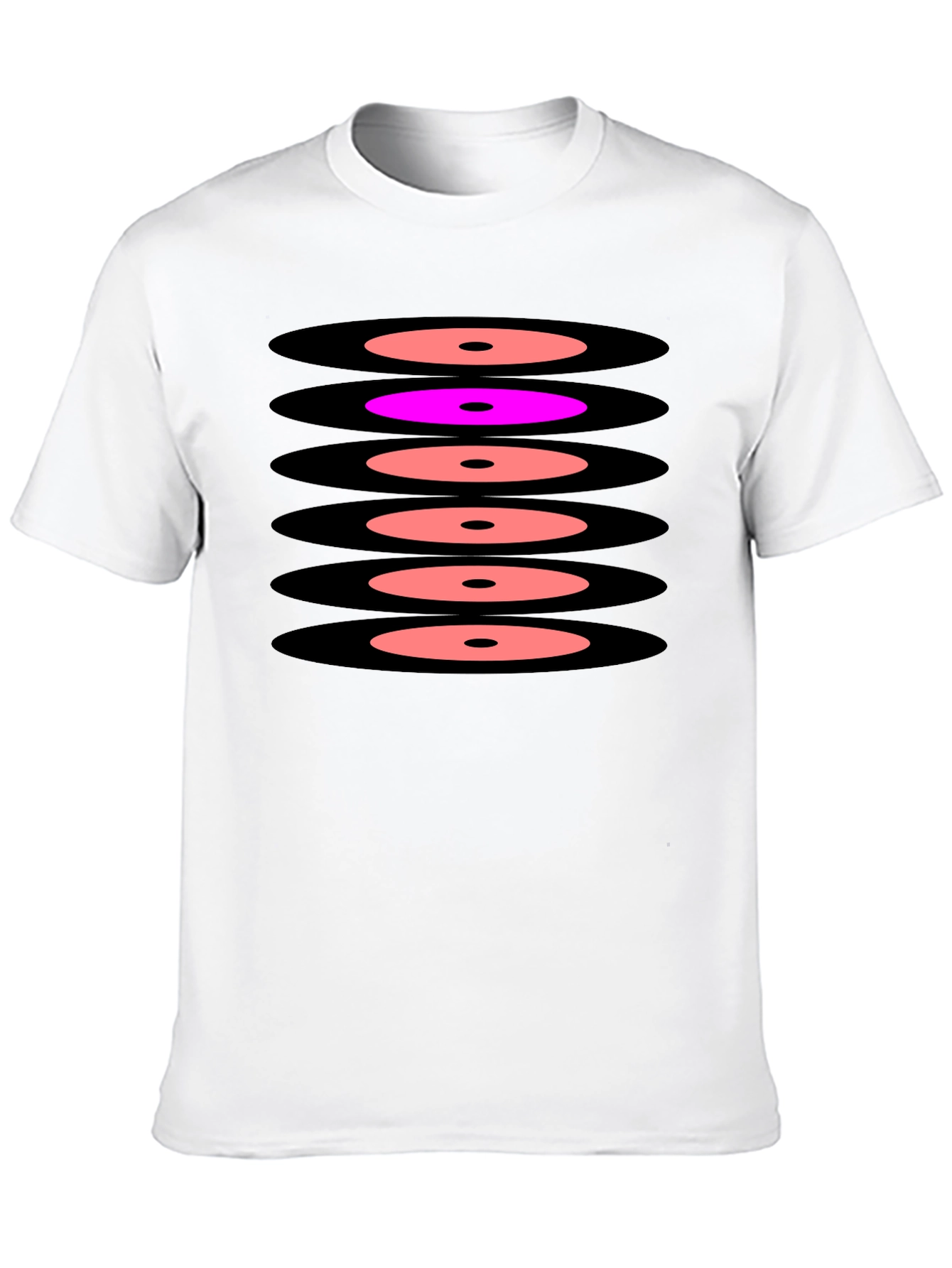 Graphic Stacked Circles Tee
