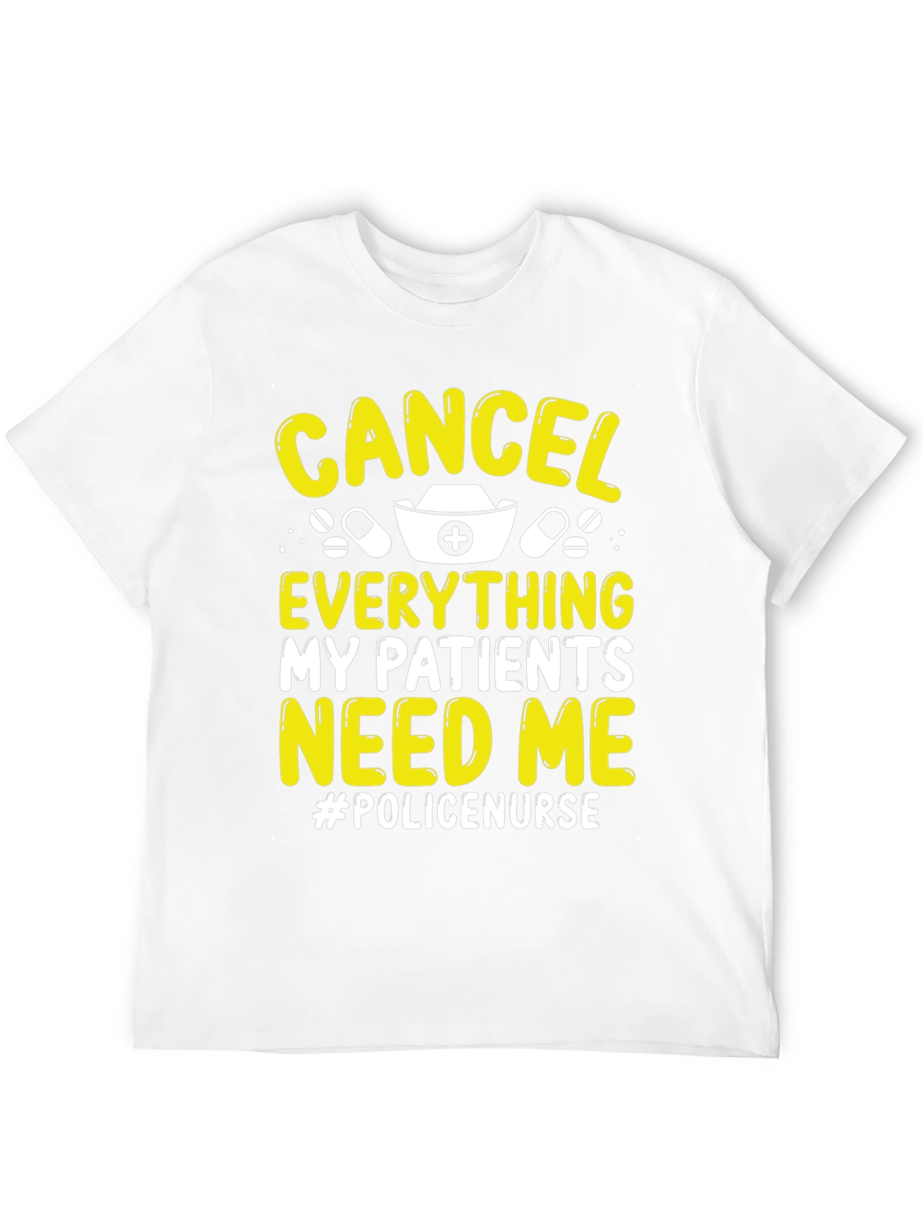 Cancel Everything Police Nurse T-Shirt